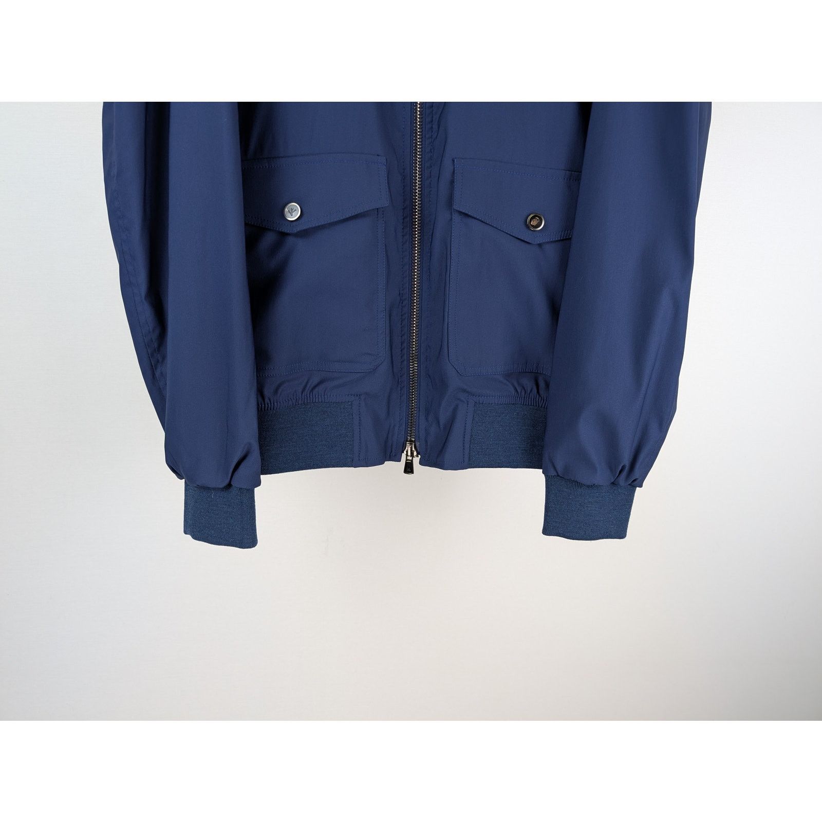 Isaia o1rshd1 CC20 Blazer Jacket in Navy Blue Size US M / EU 48-50 / 2 - 4 Thumbnail