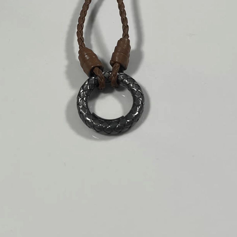 Bottega Veneta Bottega Veneta Woven Ring Necklace-2508 Size ONE SIZE - 4 Thumbnail