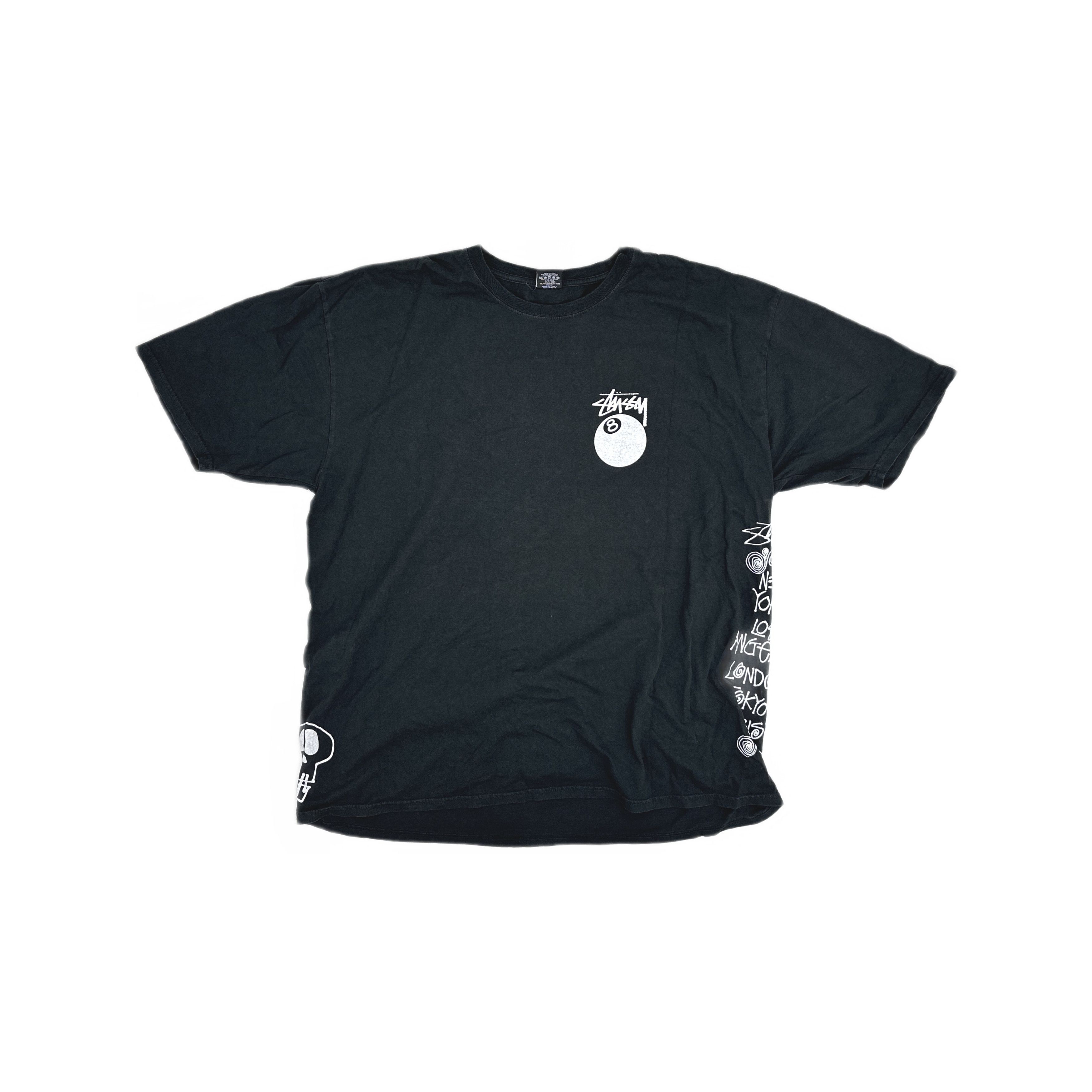 Stussy Rare Stussy Shattered 8-Ball Tee-Shirt | Grailed