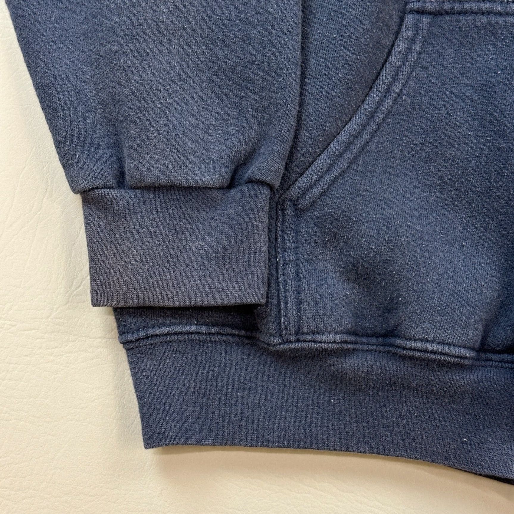 Vintage VINTAGE Alstyle Apparel Activewear Hoodie Mens XL Blue Heavyweight Full Zip 90s Size US XL / EU 56 / 4 - 3 Thumbnail