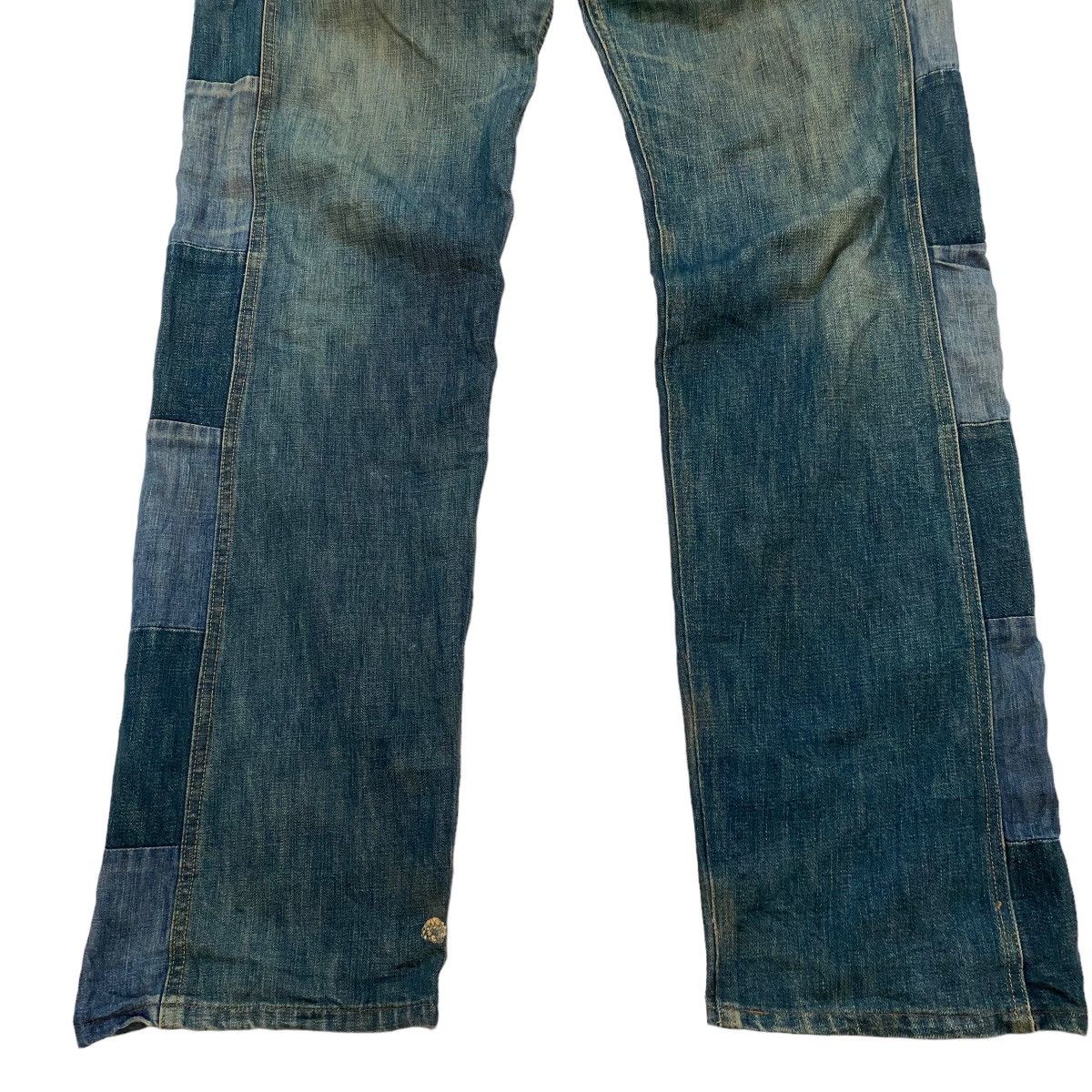 If Six Was Nine × Japanese Brand × Vintage ✨Nice design MASH Kapital inspired jeans Size US 36 / EU 52 - 8 Thumbnail