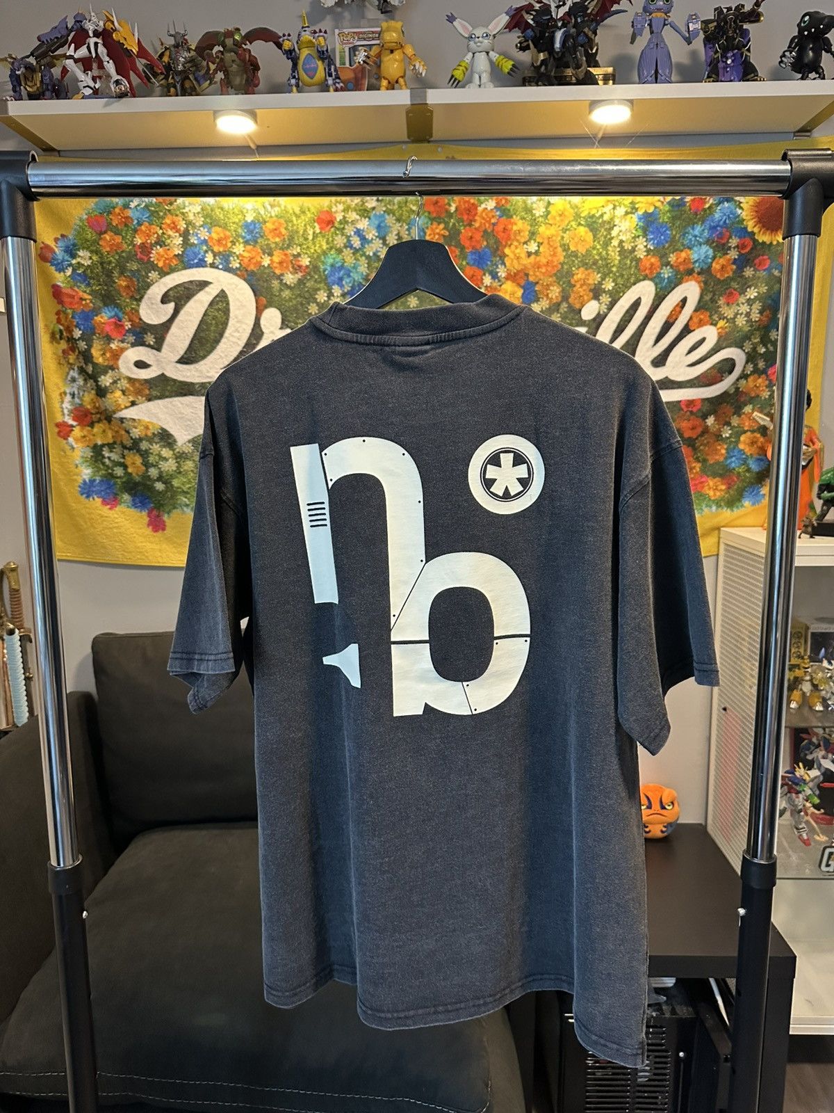 Japanese Brand No-brainer* F40 nb Logo Tee Size US L / EU 52-54 / 3 - 3 Thumbnail