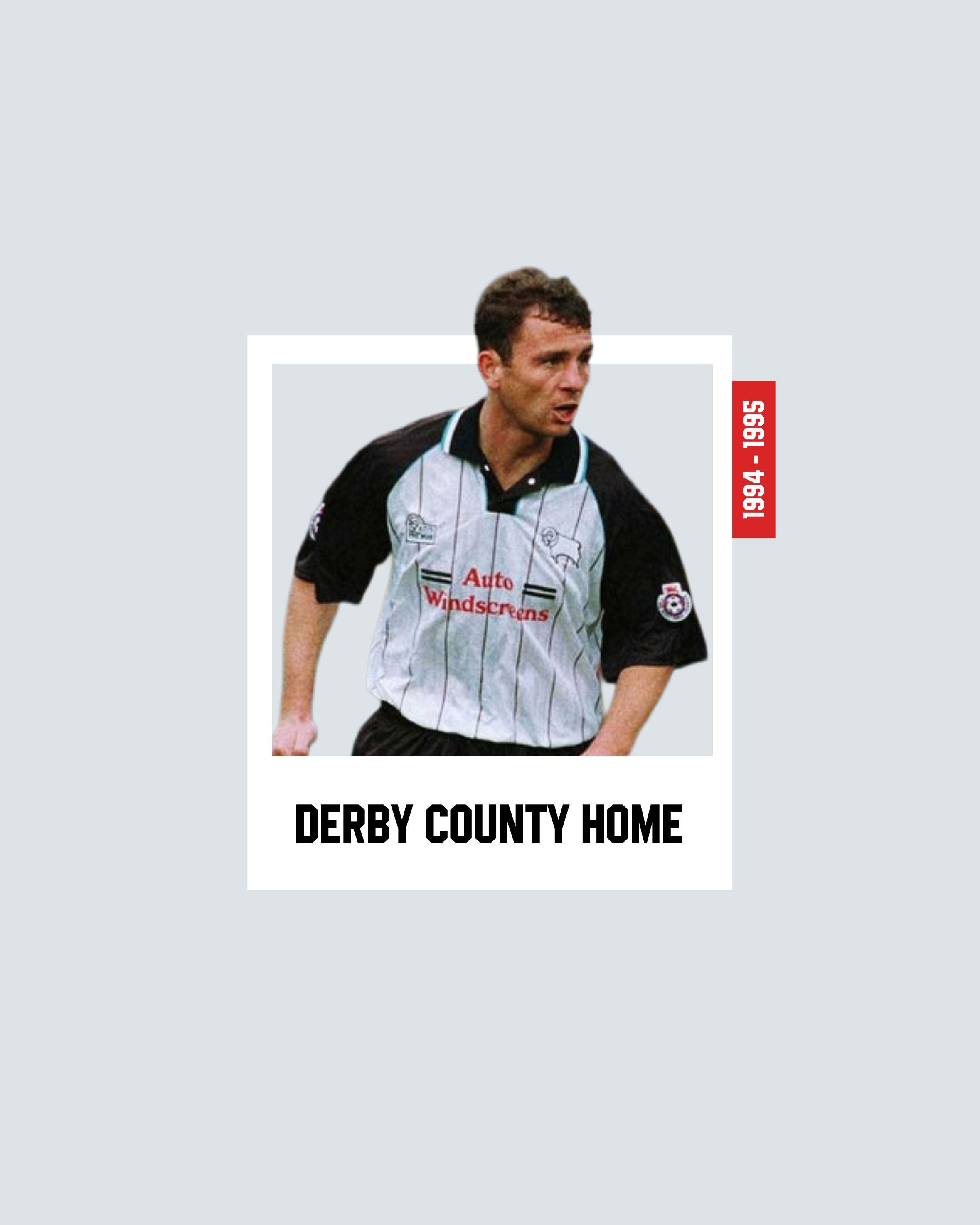 Other Derby County Home Kit 1994 1995 Size US XL / EU 56 / 4 - 10 Thumbnail