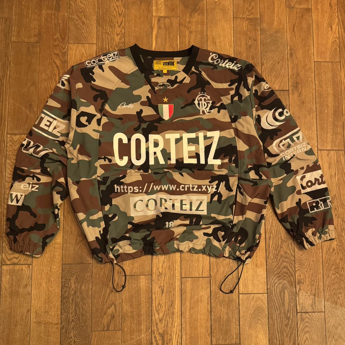 Corteiz Sponsors Training Pullover Camo
