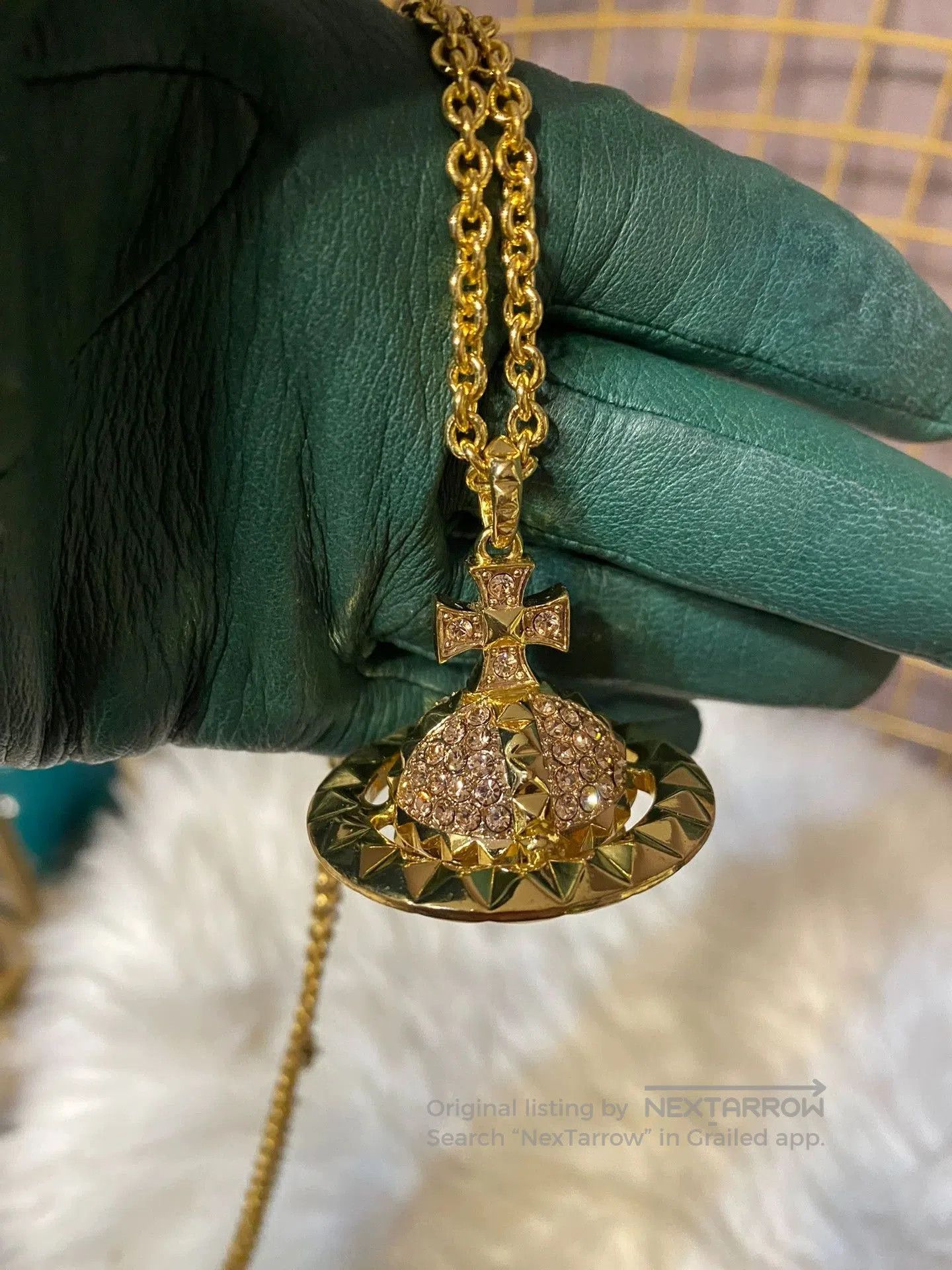 Vivienne Westwood Vivienne Westwood Mayfair Pink Gold Necklace. Size ONE SIZE - 1 Thumbnail