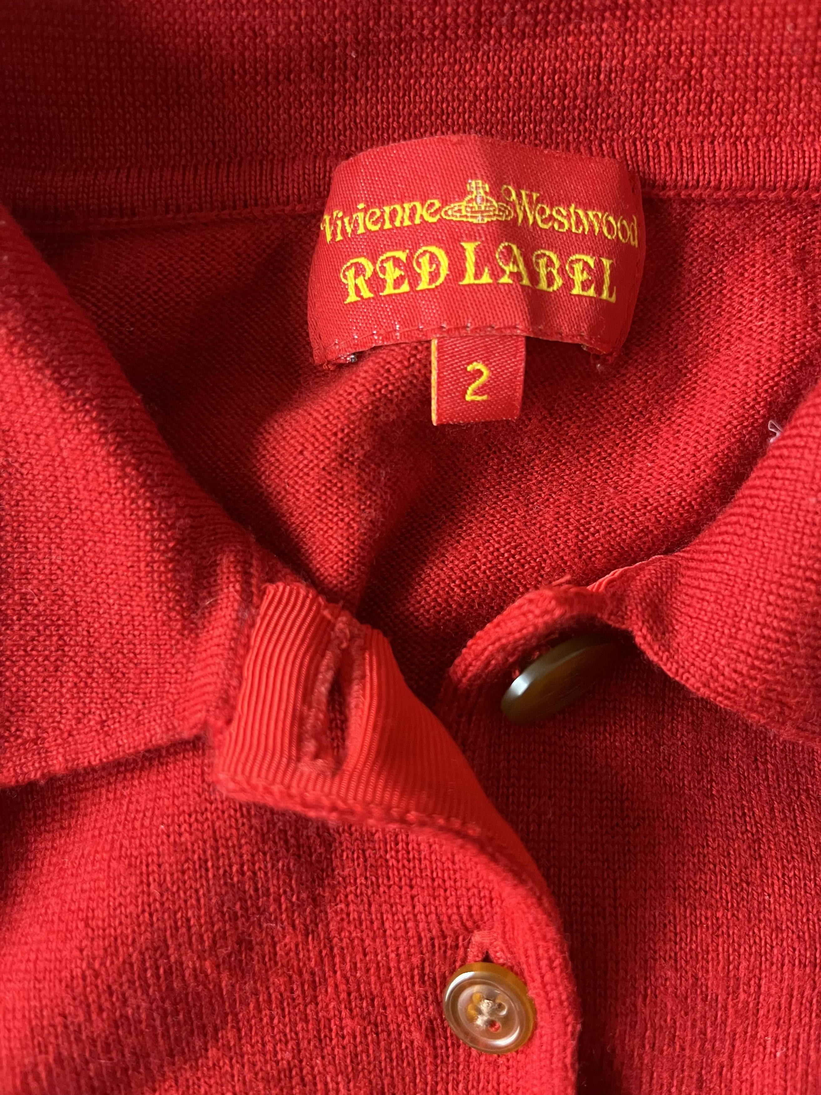 Vivienne Westwood Vivienne Westwood red top Size XS / US 0-2 / IT 36-38 - 2 Thumbnail
