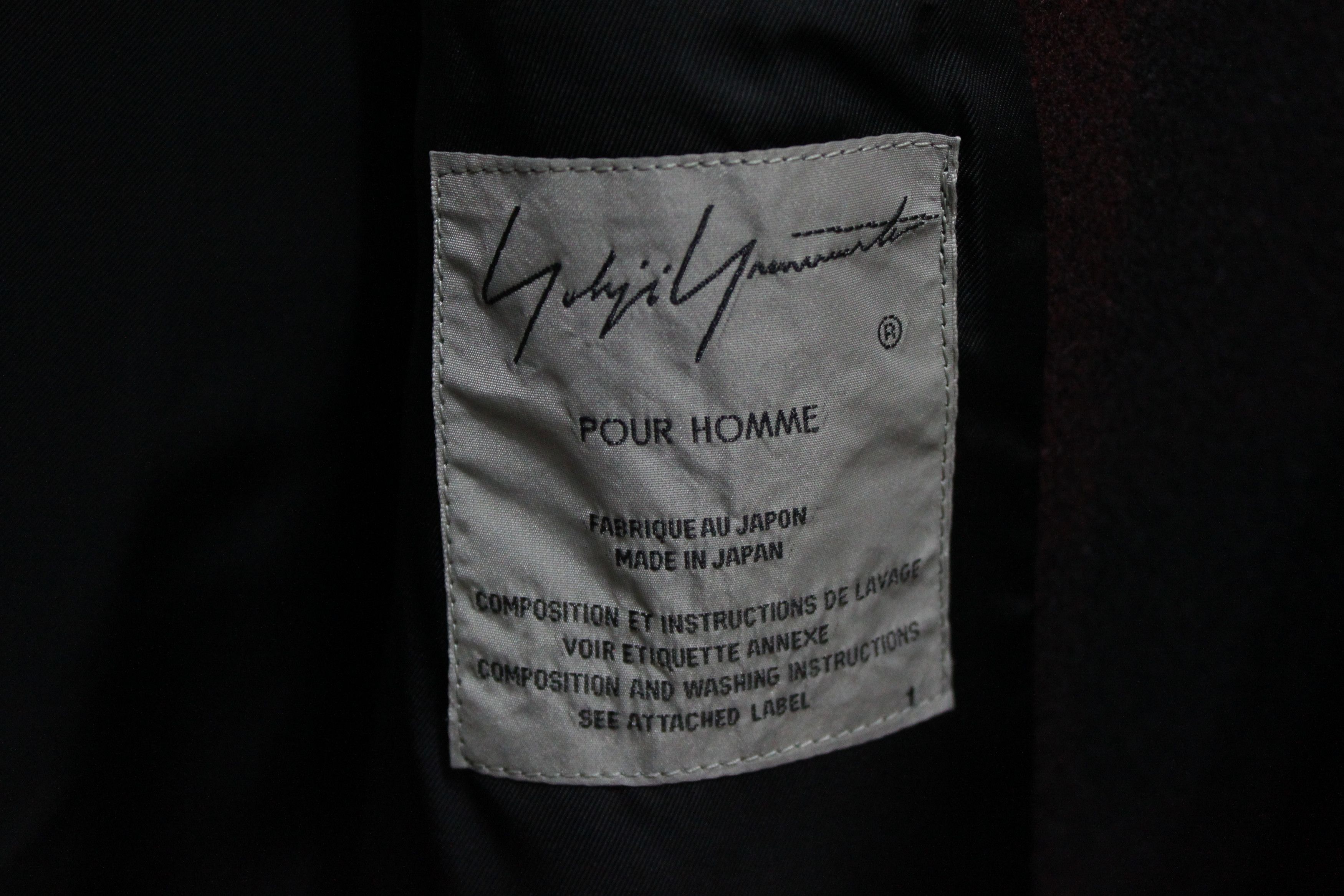 Yohji Yamamoto Yohji Yamamoto AW20 Look 15 Red Black Coat by Suzume Uchida Size US S / EU 44-46 / 1 - 6 Thumbnail