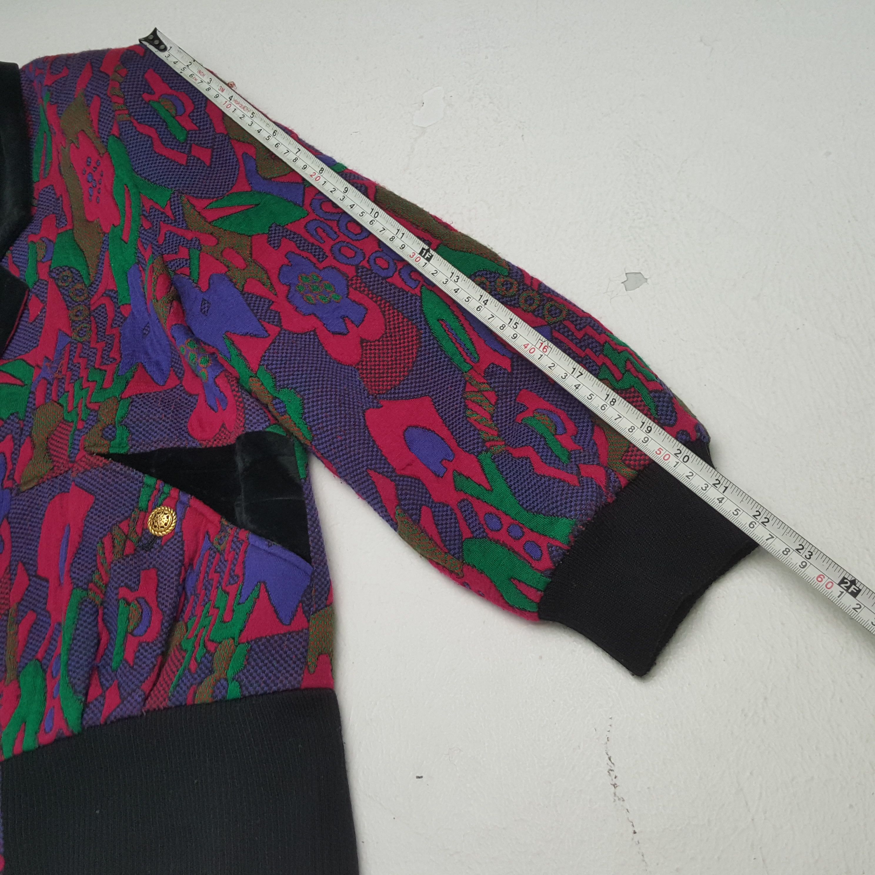 Vintage HIOLEMI Fashion Coogi Style Jacket Size US M / EU 48-50 / 2 - 5 Thumbnail