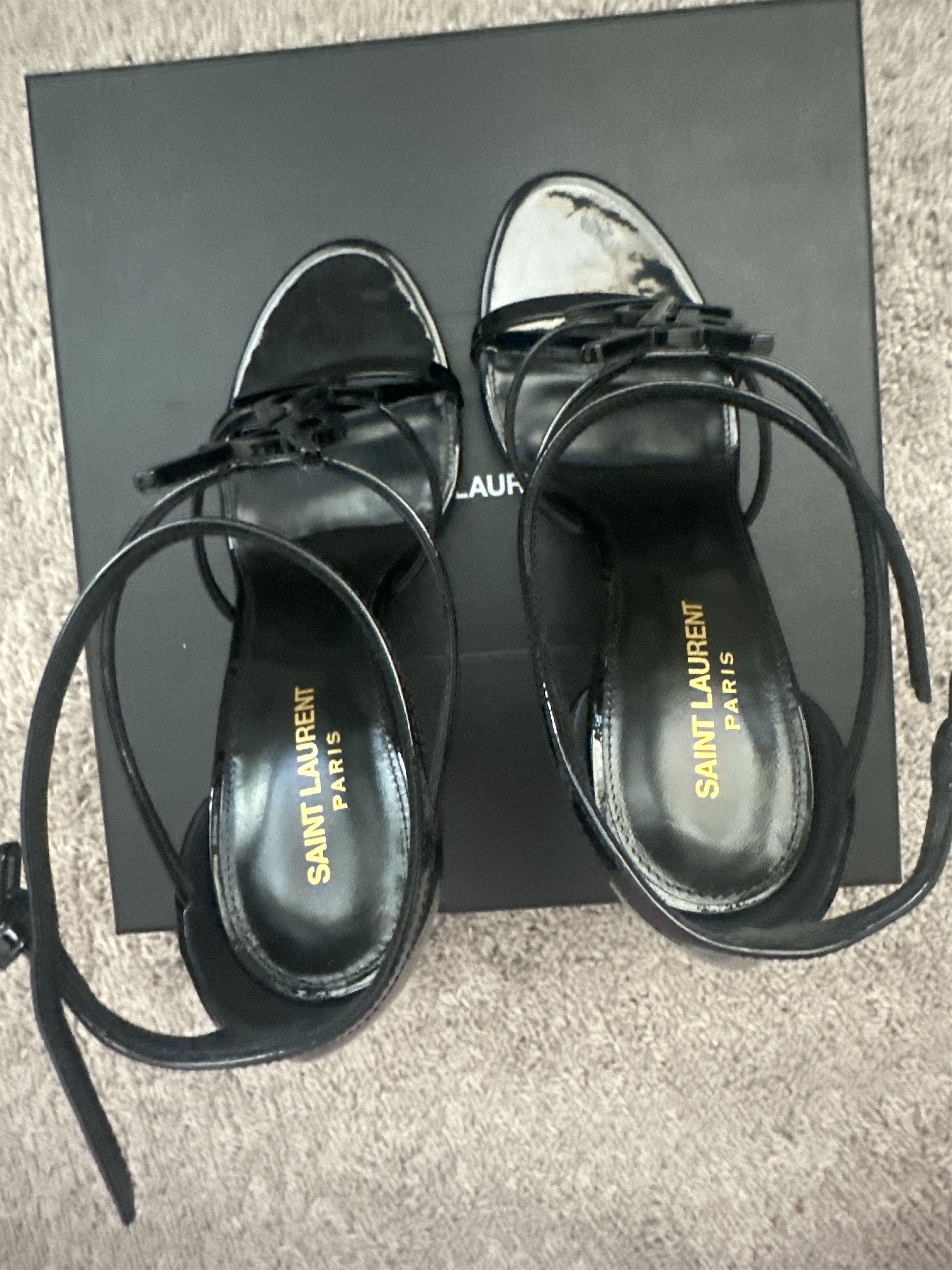 Saint Laurent Paris Cassandra 100 YSL Size US 10 / IT 40 - 8 Thumbnail