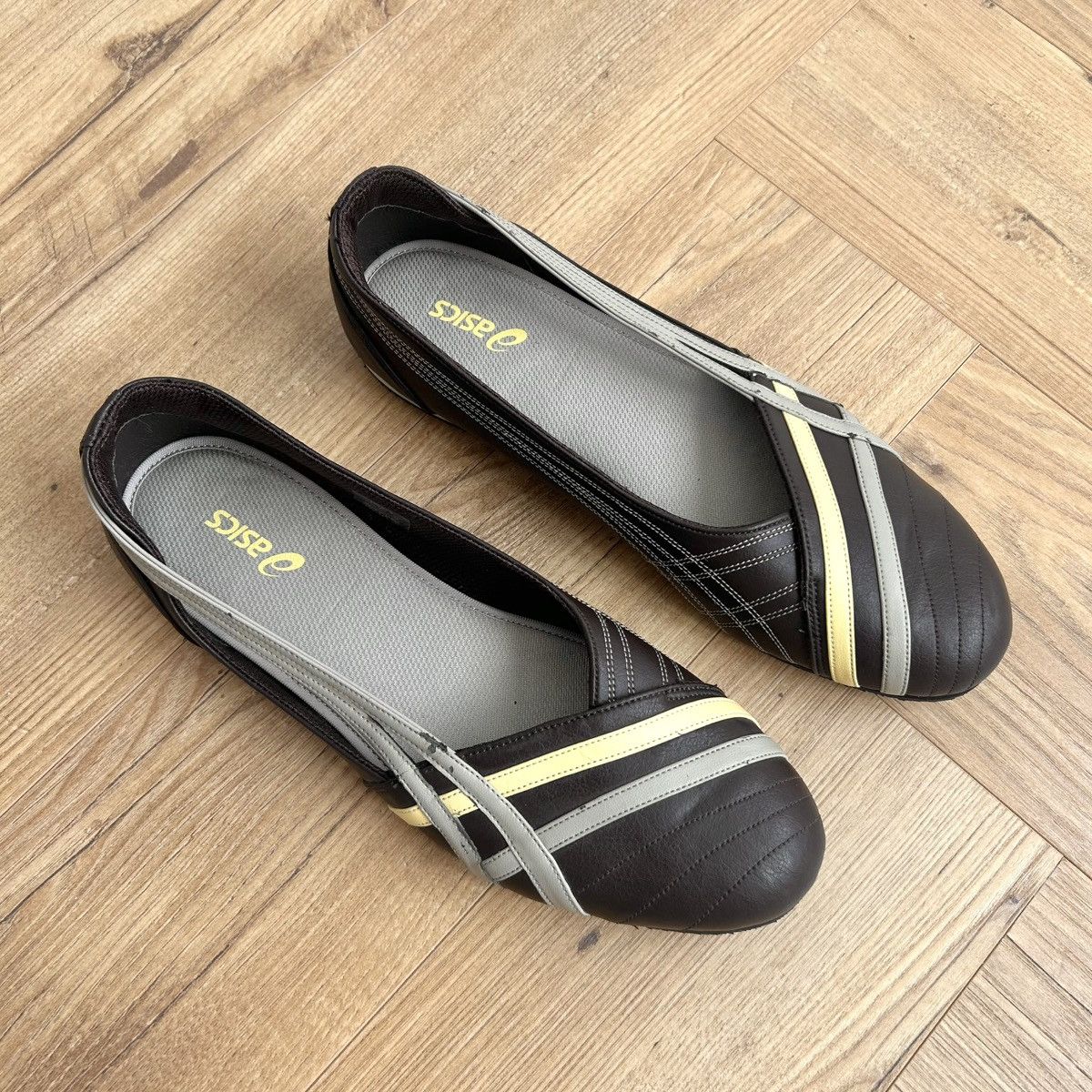 Asics Vintage Asics Brown Ballet Flats Size US 9 / IT 39 - 3 Thumbnail