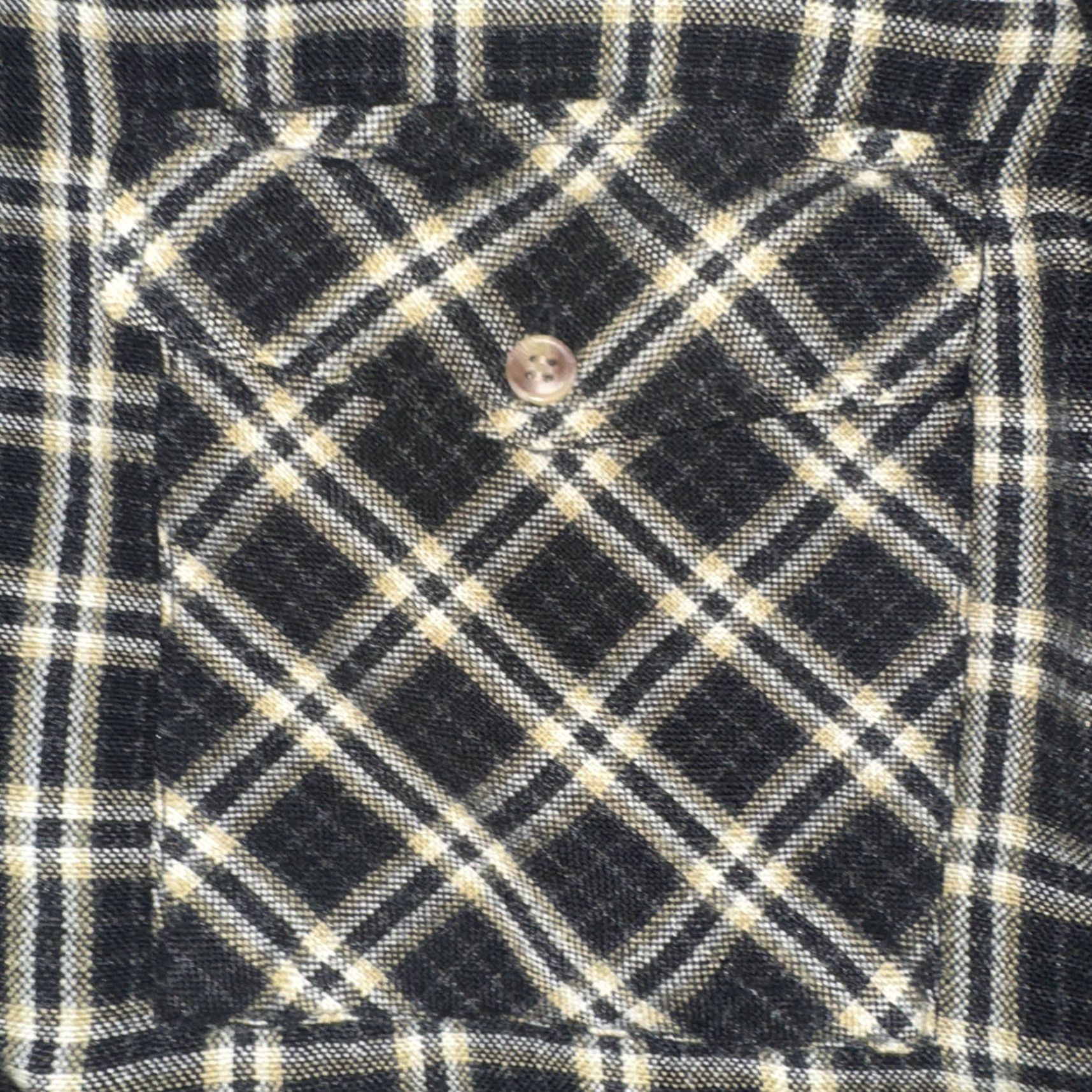 Vintage VINTAGE Cleybrook Outdoors Flannel Black 21x27 Men Shirt L Black Long Sleeve Regular Button-Up Outdoors Mens Size US L / EU 52-54 / 3 - 2 Thumbnail