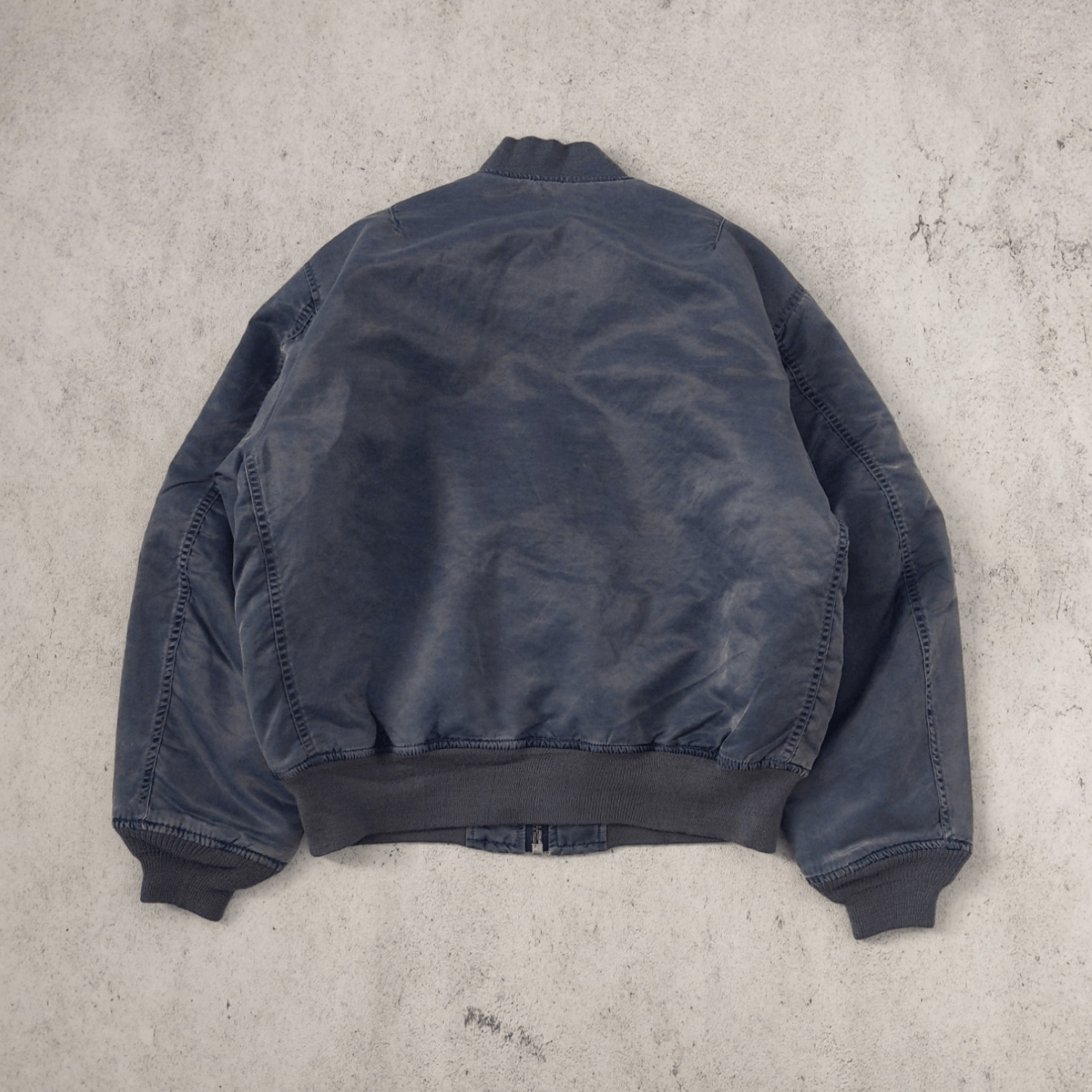 Japanese Brand × Vintage Vintage Sunfaded Purple Jacket Air Force Intermediate MA-1 Size US L / EU 52-54 / 3 - 5 Thumbnail