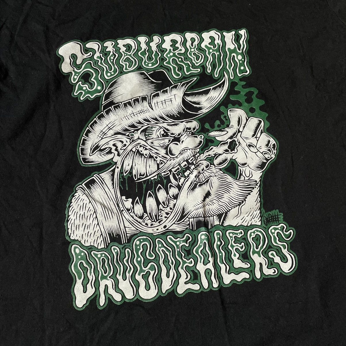 Vintage Vintage 00s Graphic Tee Creepy Abstract Bones Grunge Faded M Size US M / EU 48-50 / 2 - 4 Thumbnail