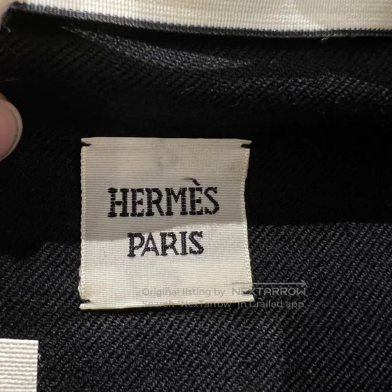 Hermes Hermes Solid Color Lapel Carriage Embroidered Zip-up Jacke Size XS / US 0-2 / IT 36-38 - 3 Thumbnail