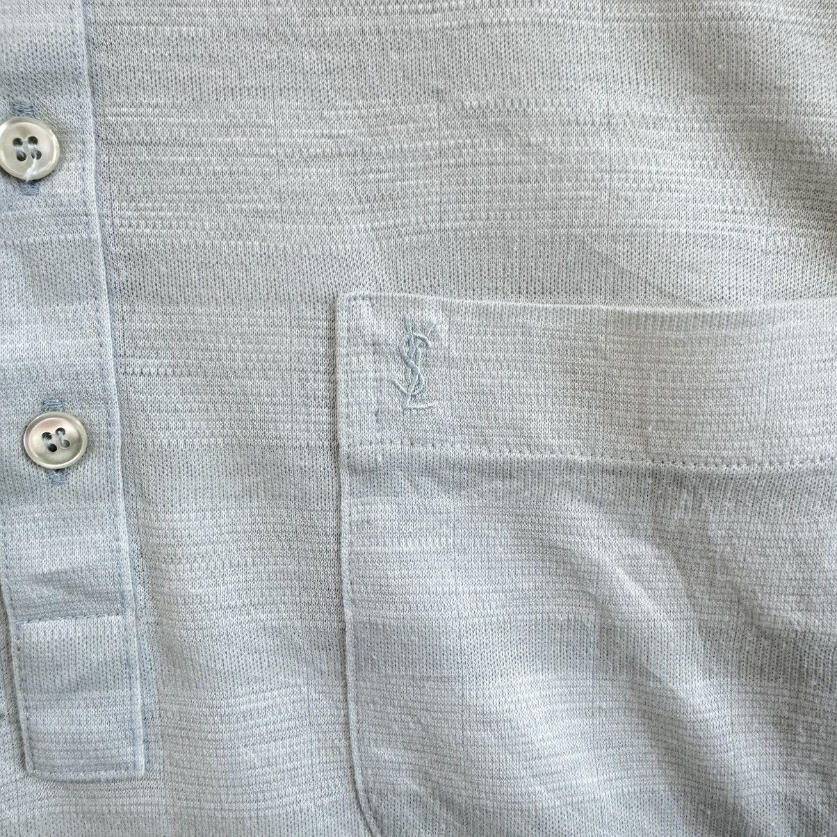 Vintage × Yves Saint Laurent Yves Saint Laurent Tricots Pocket Tee Size US M / EU 48-50 / 2 - 2 Thumbnail
