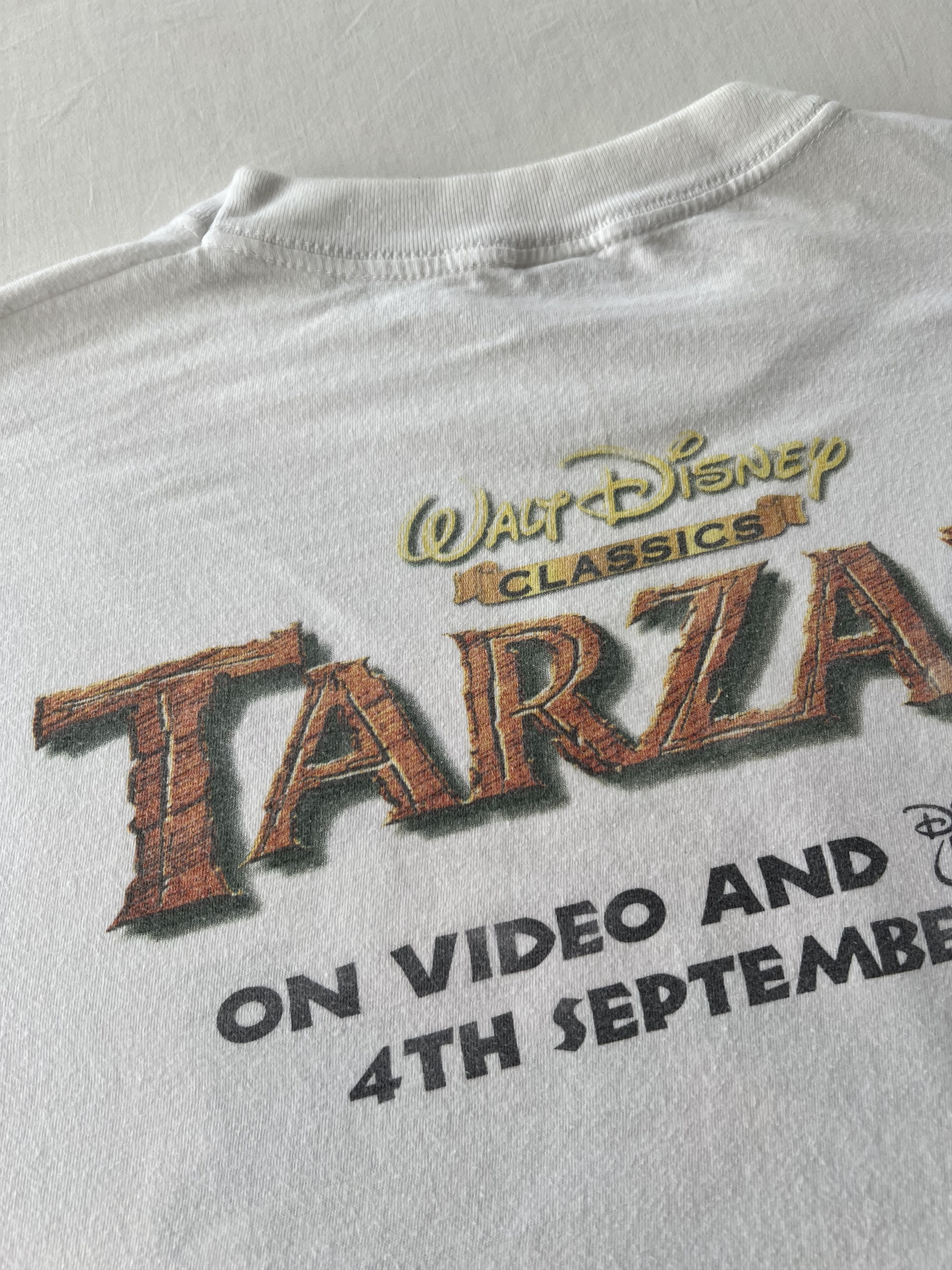 Disney Vintage 90s Tarzan Disney Movie Cartoon Promo Sleeveless Size US L / EU 52-54 / 3 - 16 Thumbnail