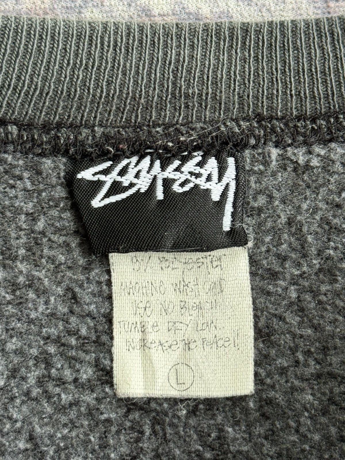 Stussy XX Vintage Stussy 80s Stickman Embroidered Crewneck Size US L / EU 52-54 / 3 - 8 Thumbnail