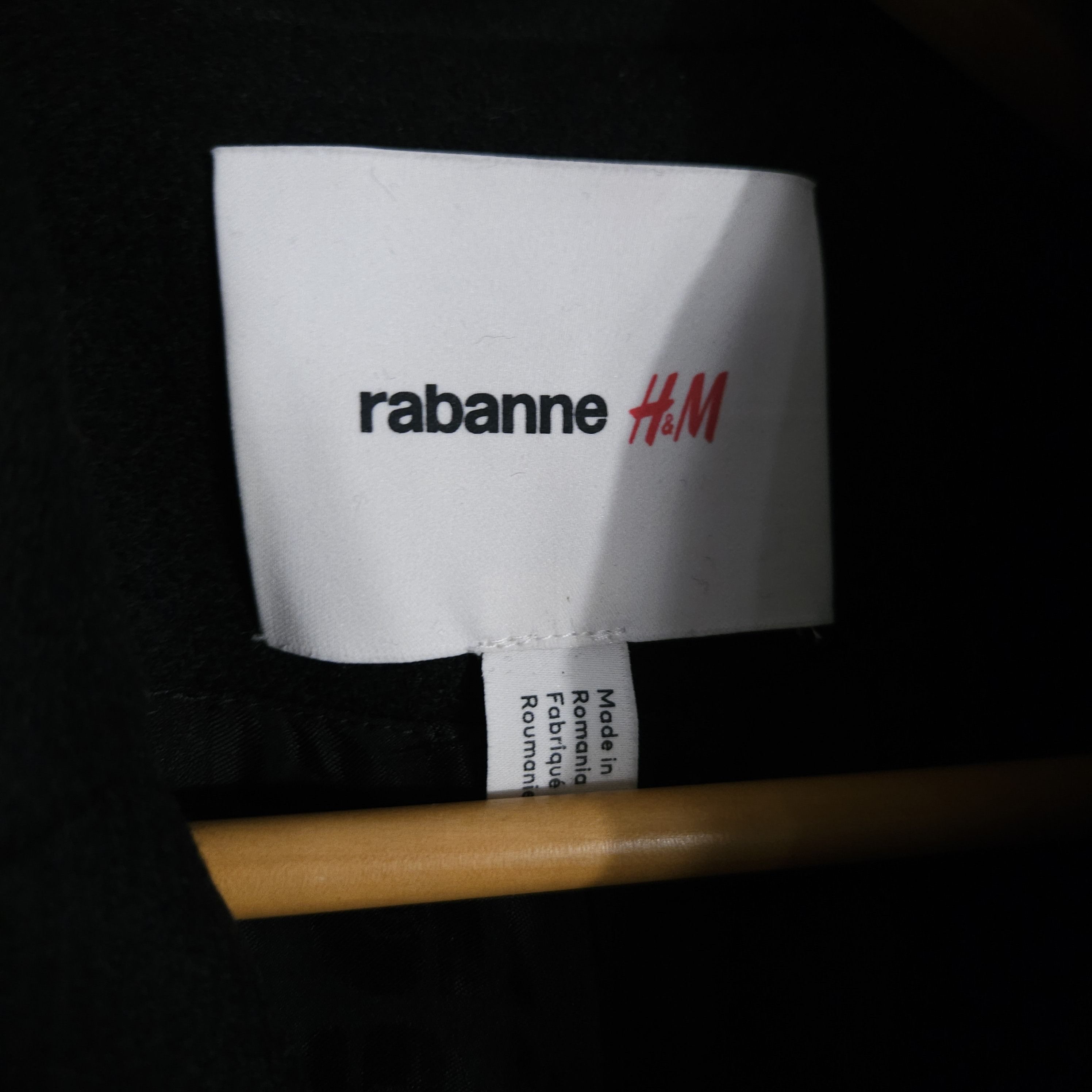 H&M NWOT Paco Rabanne x H&M Pea Coat Wool EUR 46 US 36R Size US S / EU 44-46 / 1 - 6 Thumbnail