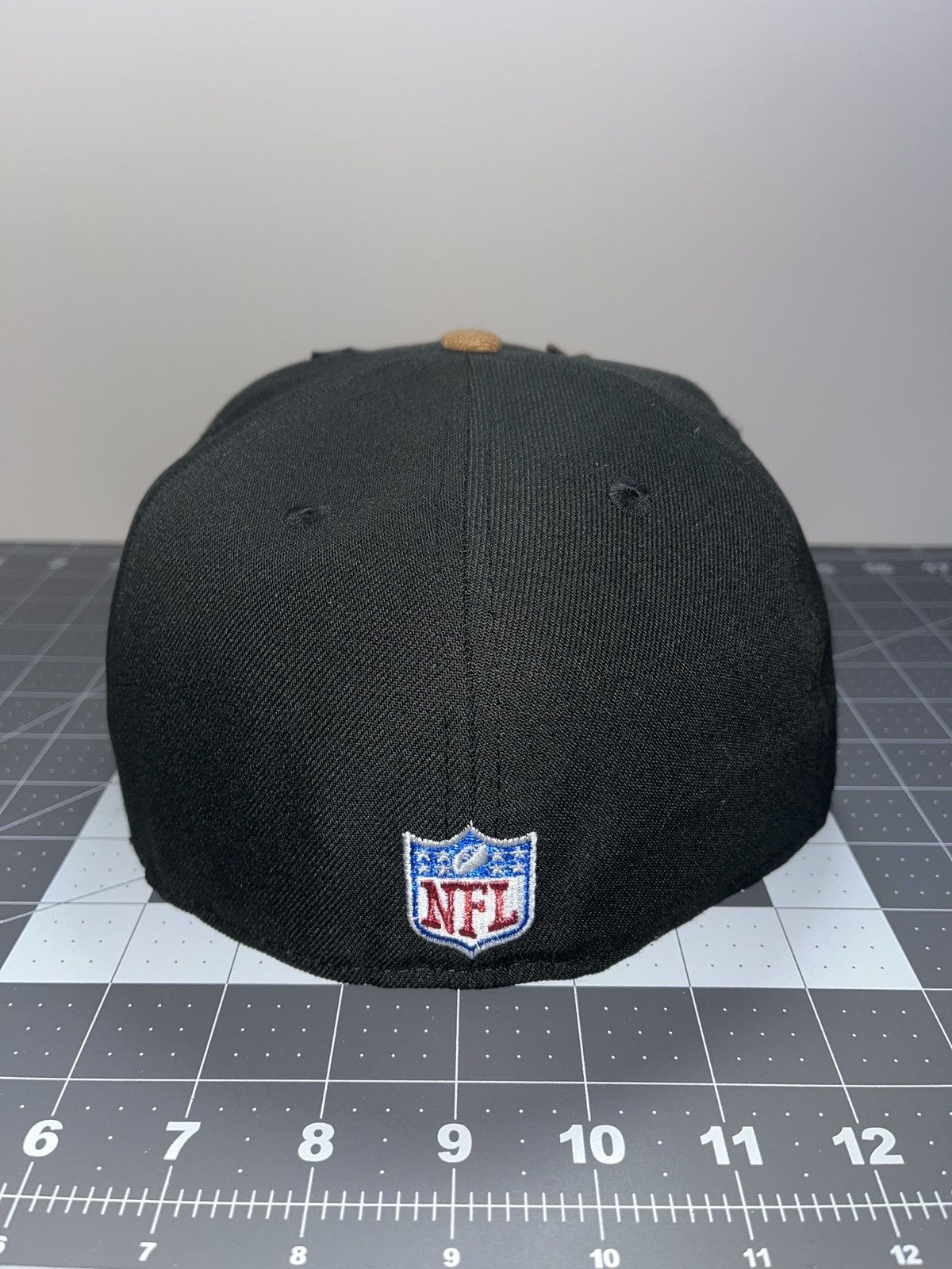 New Era Las Vegas Raiders 7 1/4 59FIFTY Black Two tone Size ONE SIZE - 5 Thumbnail