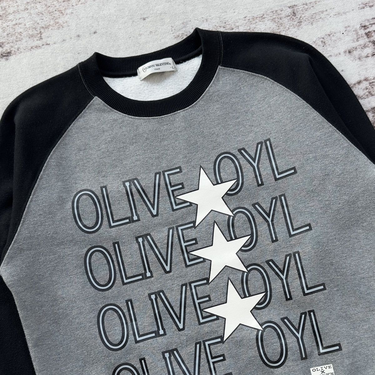 Gianni Valentino VINTAGE OLIVE OYL X GIANNI VALENTINO SWEATSHIRT Size US XS / EU 42 / 0 - 3 Thumbnail