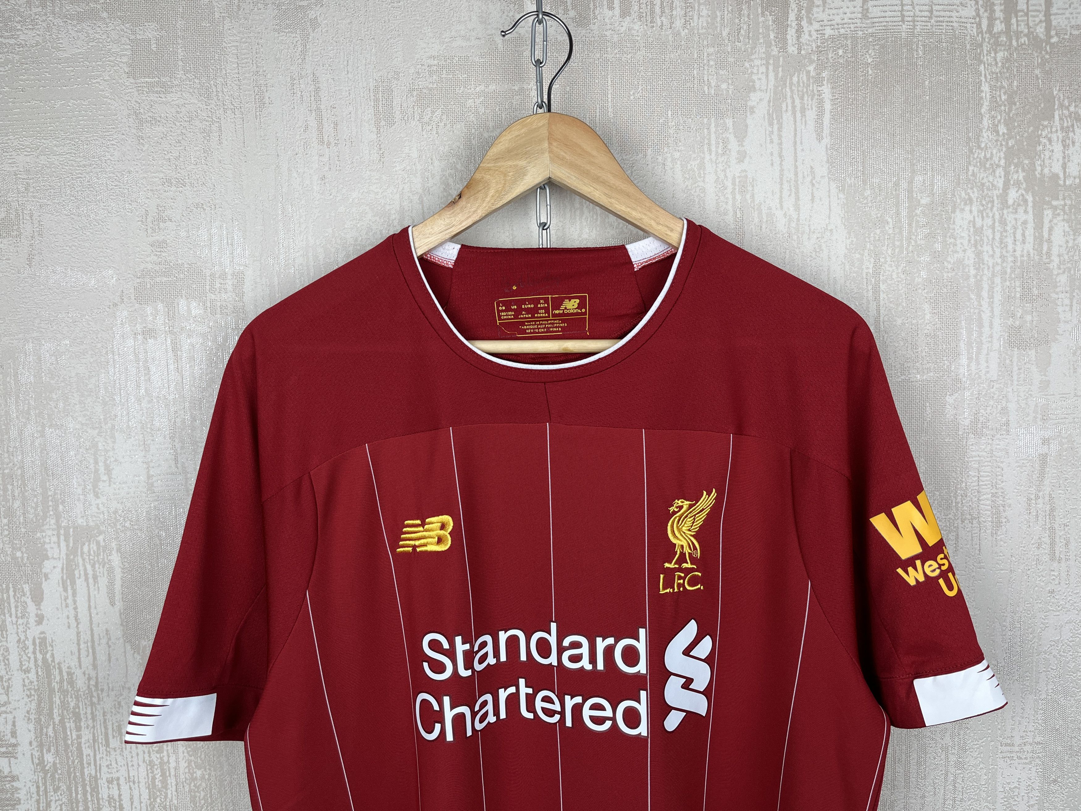 Liverpool FC 2019 2020 Home Football Shirt Soccer Jersey
