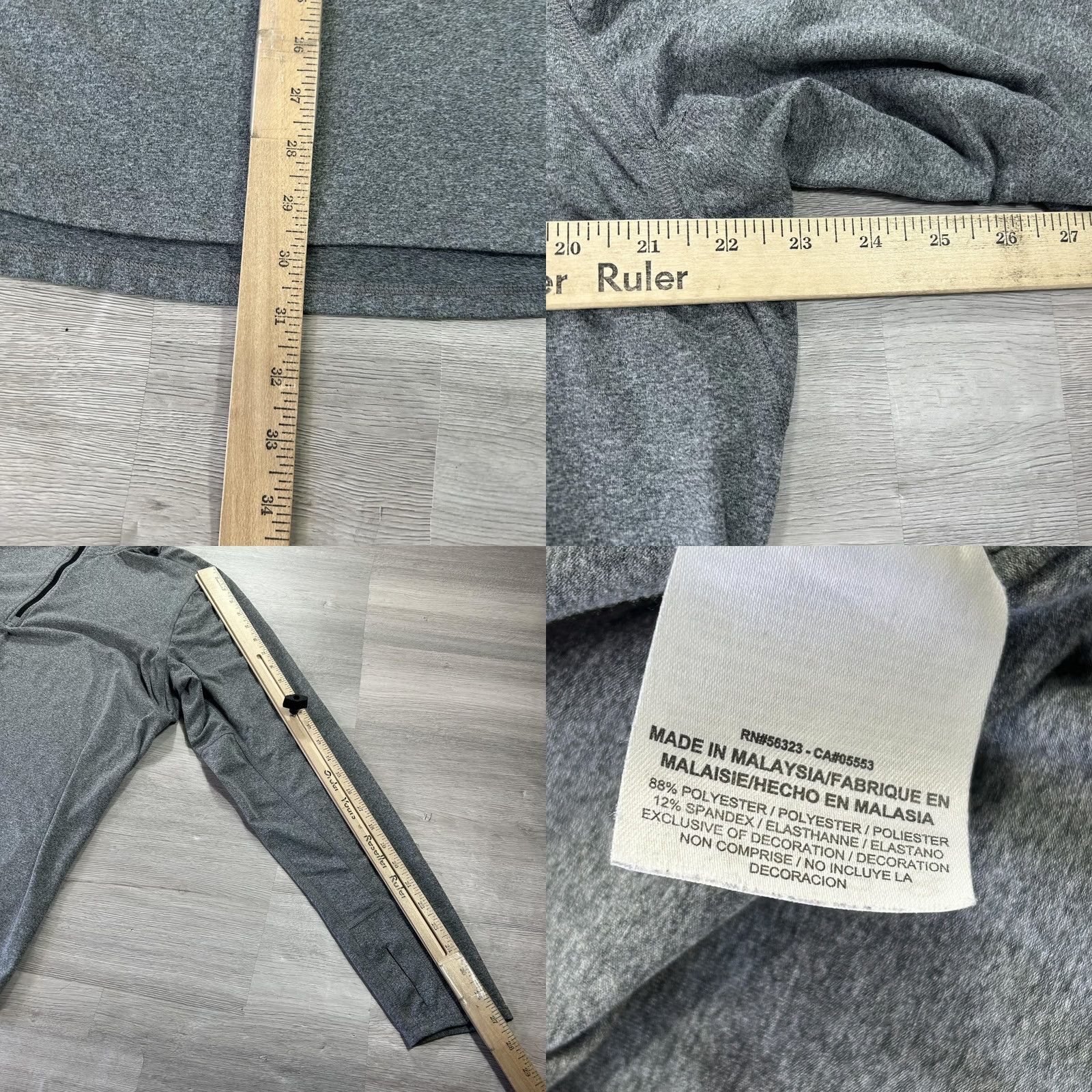 Nike Nike Dri-FIT Pullover Mens Large Gray 1/4 Zip Long Sleeve Top 504606-064 Size US L / EU 52-54 / 3 - 8 Thumbnail