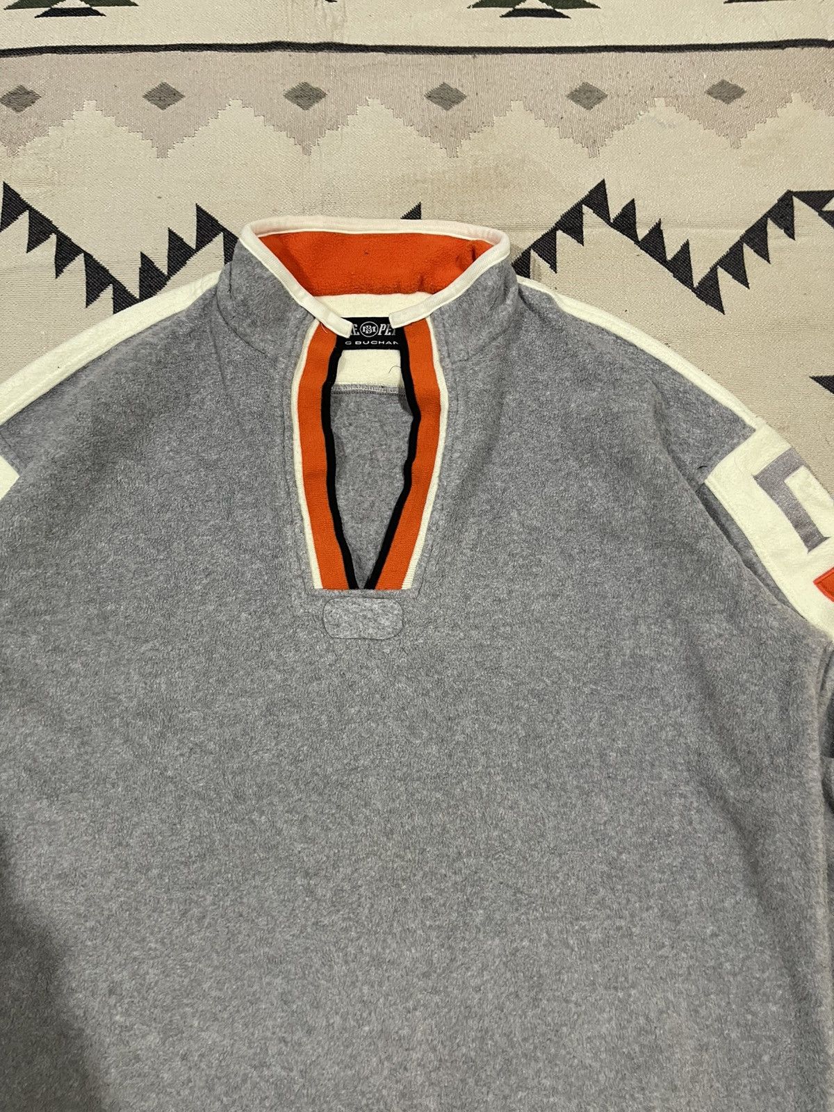 Marc Buchanan VINTAGE Y2K PELLE PELLE MARC BUCHANAN FLEECE SWEATSHIRT Size US L / EU 52-54 / 3 - 6 Thumbnail