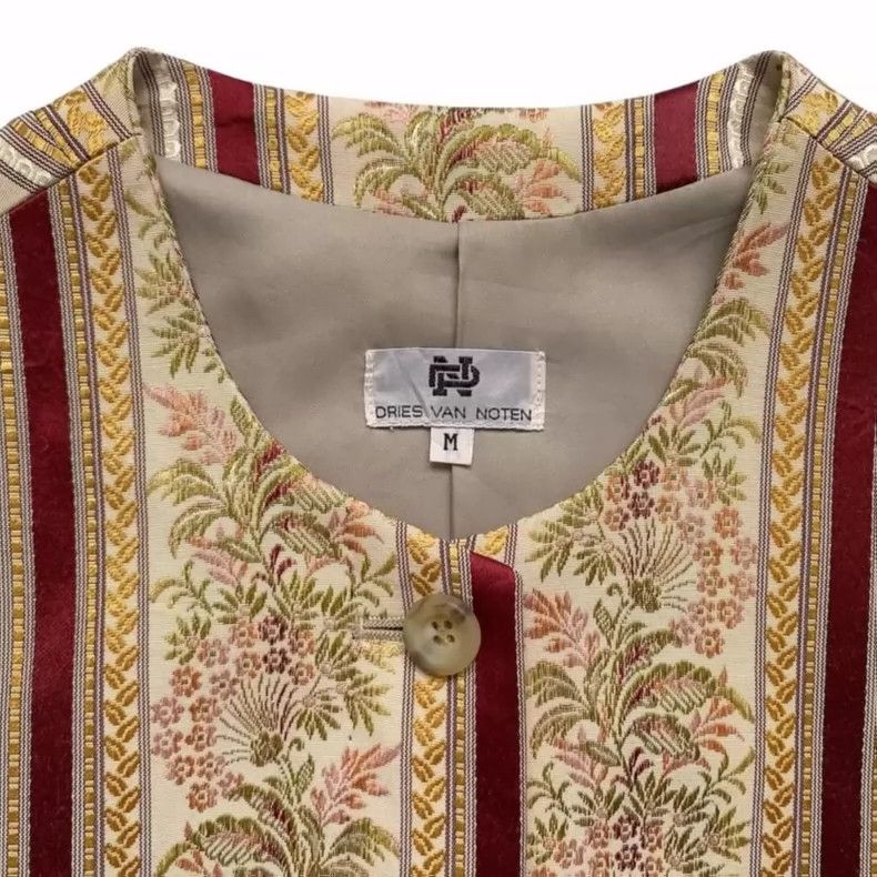 Dries Van Noten dries van noten Medieval embroidered waistcoat 2503-Nextarr Size US M / EU 48-50 / 2 - 2 Thumbnail