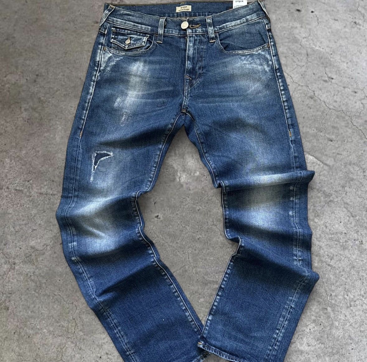 DEAD STOCK True Religion Ricky Relaxed Straight