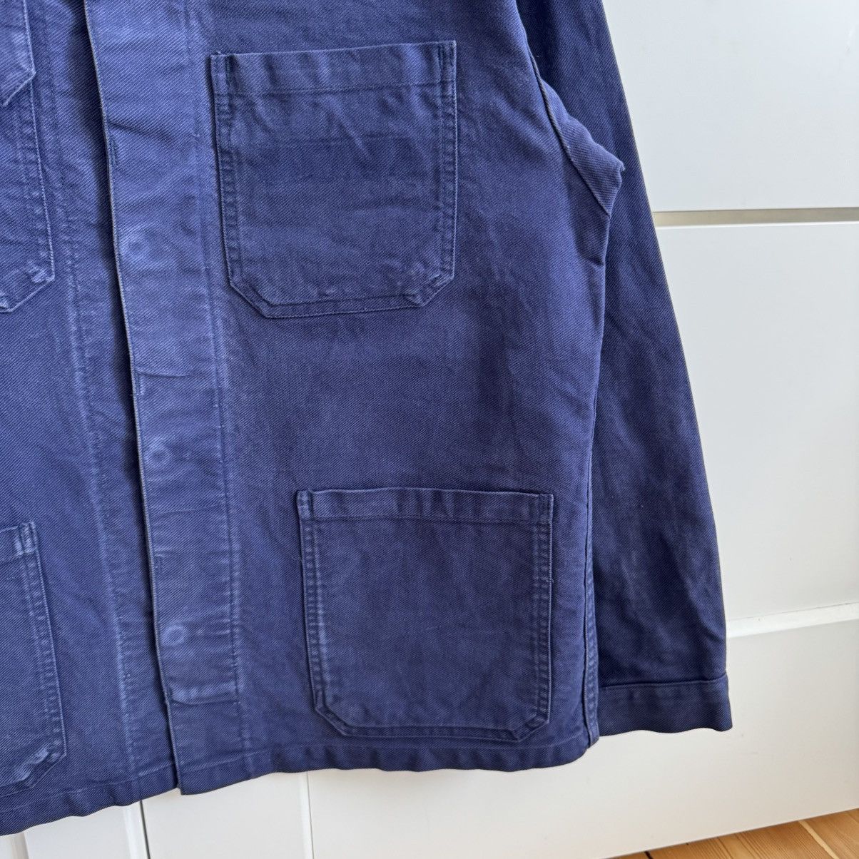 Le Laboureur Sun faded vintage french works distressed jacket Size US M / EU 48-50 / 2 - 6 Thumbnail