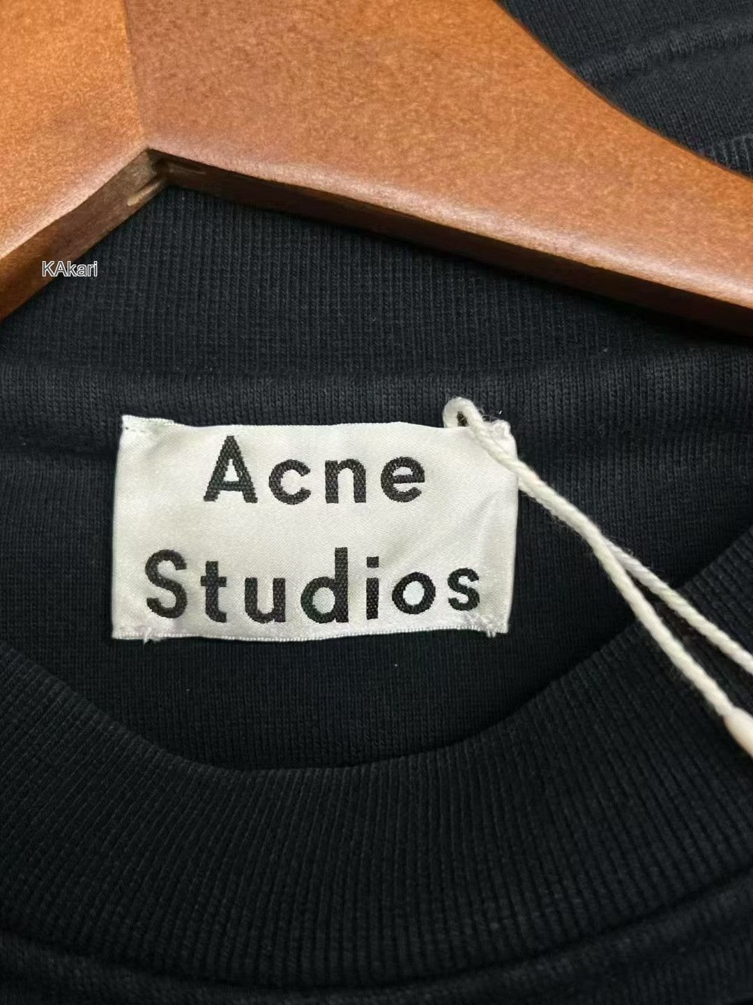 Acne Studios Acne Studios Black Crewneck Pullover Sweatshirt Size US S / EU 44-46 / 1 - 4 Thumbnail
