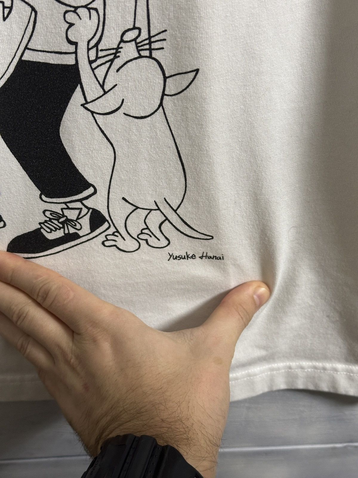 Uniqlo Rare T-Shirt Yusuke Harai x Uniqlo Japan Style Size XL. Size US XL / EU 56 / 4 - 4 Thumbnail