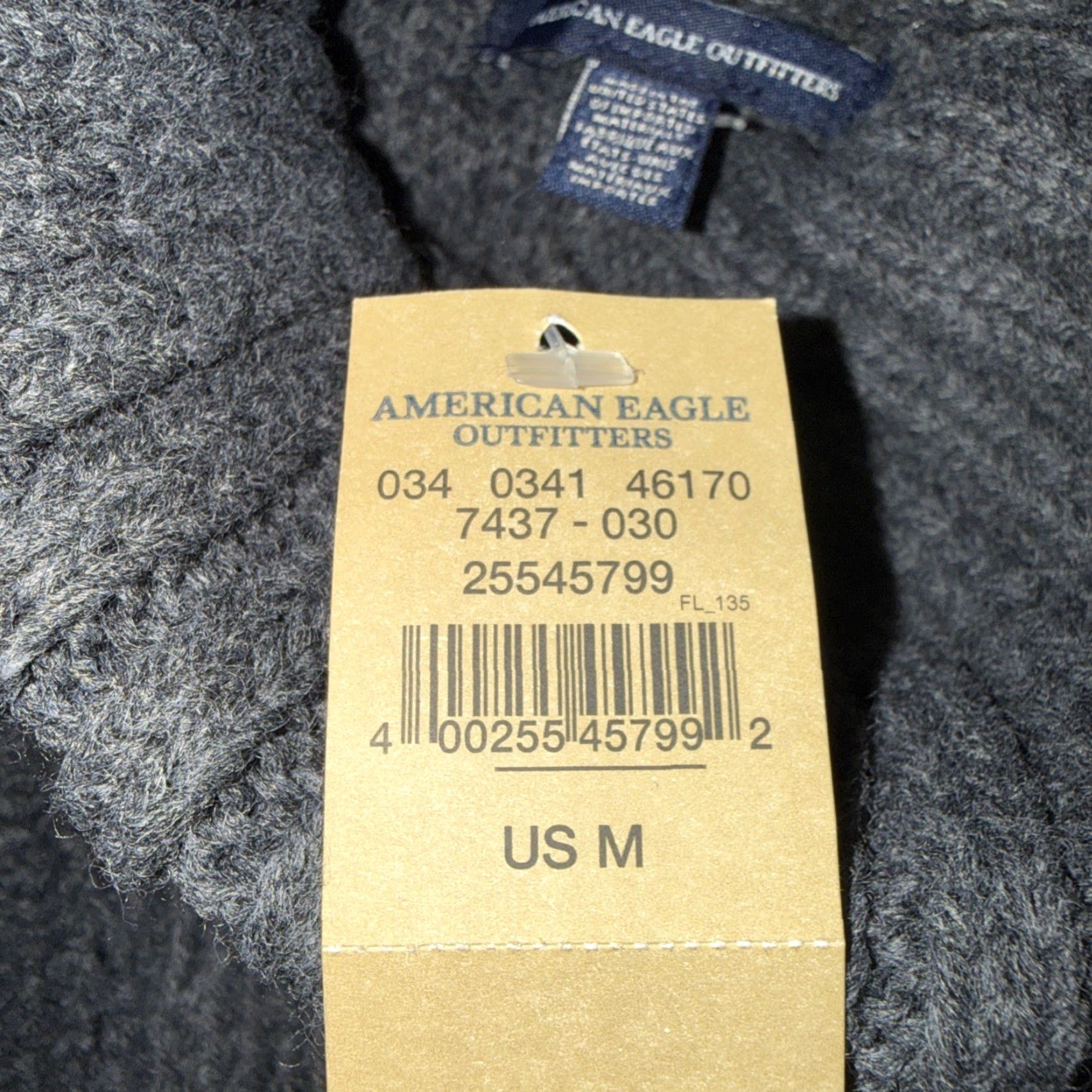 American Eagle Outfitters VINTAGE American Eagle Outfitters Cold Shoulder Gray Cable Knit Turtleneck Sweater M Charcoal Gray Crochet Open Knit Pullover Long Sleeve Women Size M / US 6-8 / IT 42-44 - 5 Thumbnail