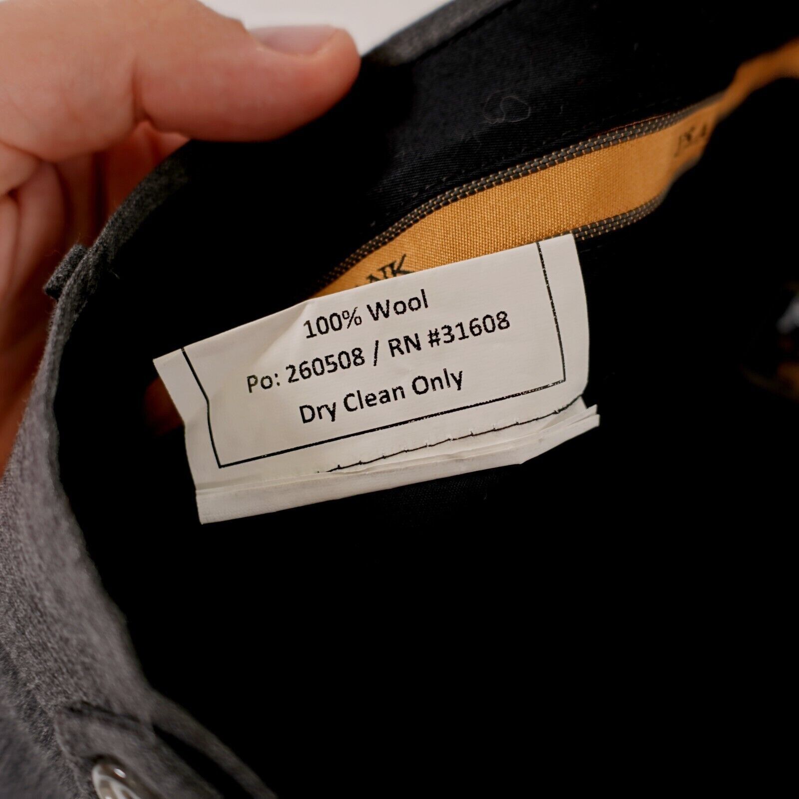 Jos. A. Bank Jos A Bank Signature Gold Traditional Fit Gray Pleated Cuffe Size 40L - 7 Thumbnail