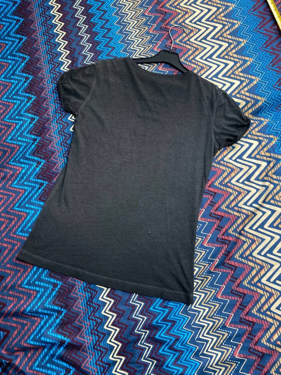 Diesel × Vintage 💎 Vintage Diesel Denim Division Logo Graphic T-shirt Size XS / US 0-2 / IT 36-38 - 7 Thumbnail