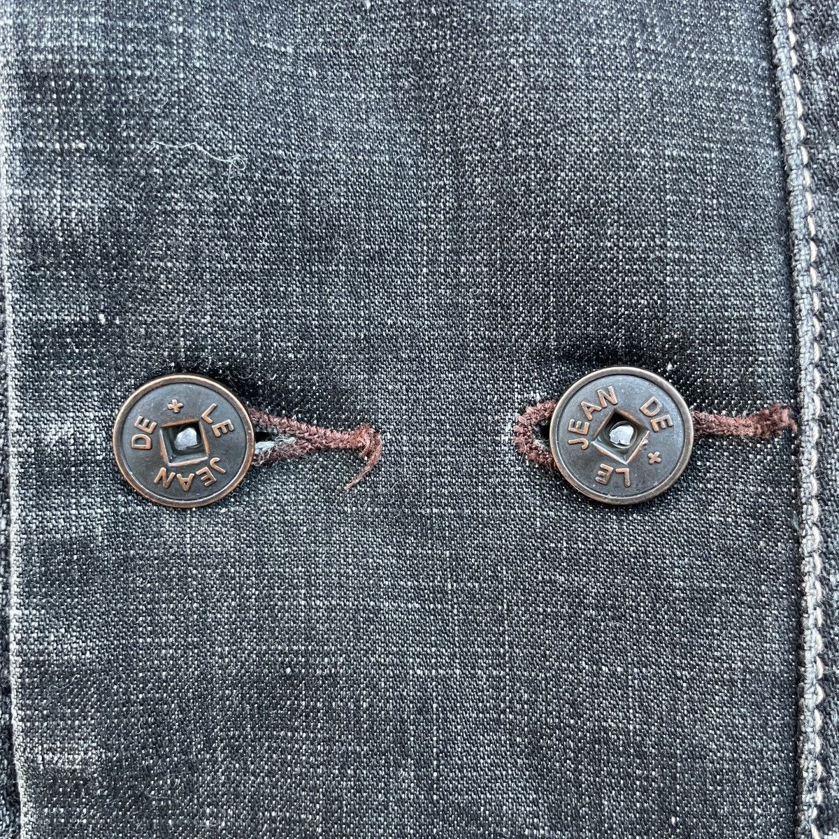 Marithe + Francois Girbaud VINTAGE Marithe Francois Girbaud 90s Bondage Denim Jacket Size S / US 4 / IT 40 - 7 Thumbnail