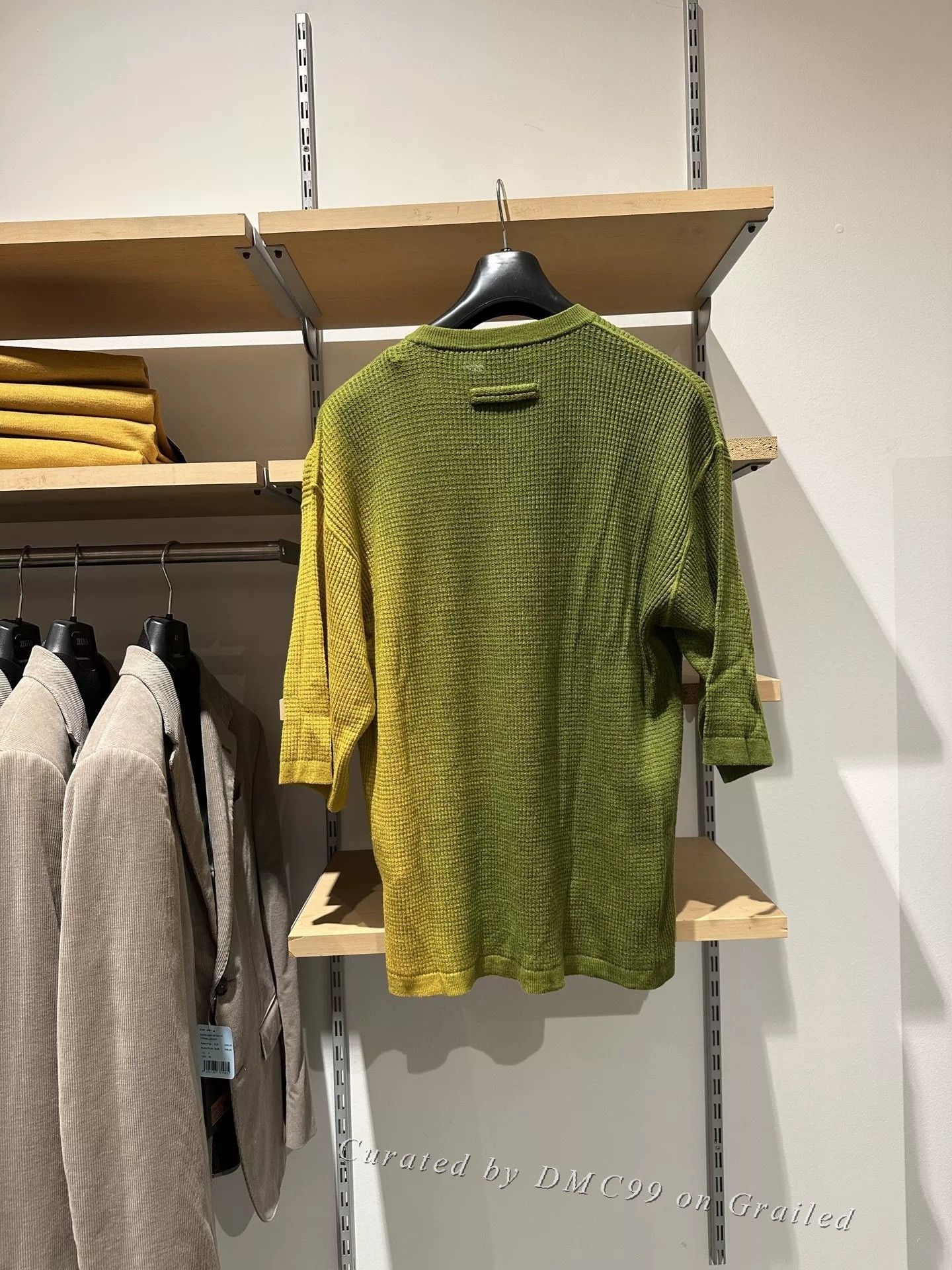 Ermenegildo Zegna Zegna Men's Gradient Knit T-Shirt Size US S / EU 44-46 / 1 - 7 Thumbnail