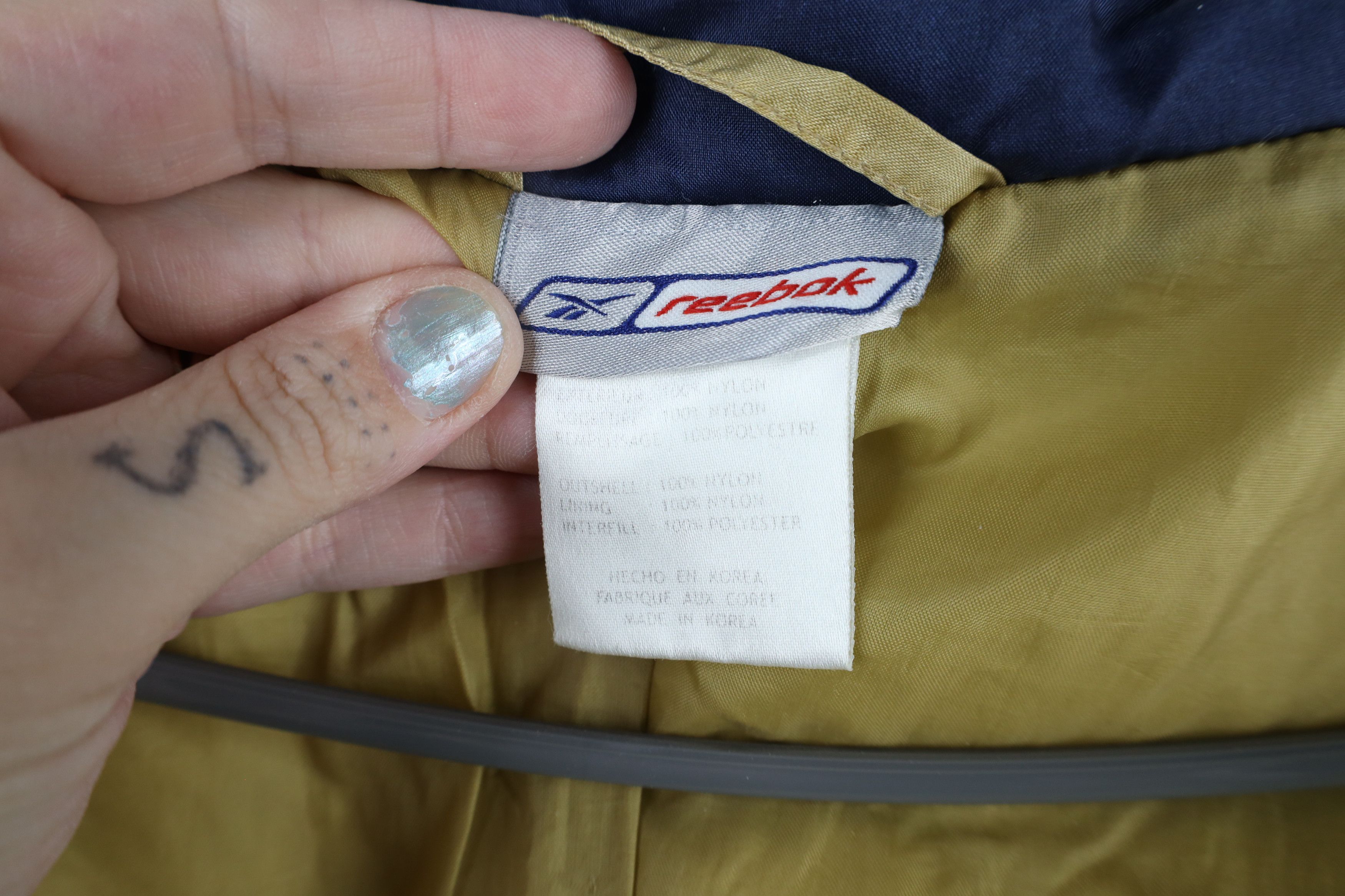 Reebok × Vintage Vintage 90s Reebok Rams Football Full Zip Puffer Jacket Size US XL / EU 56 / 4 - 12 Thumbnail