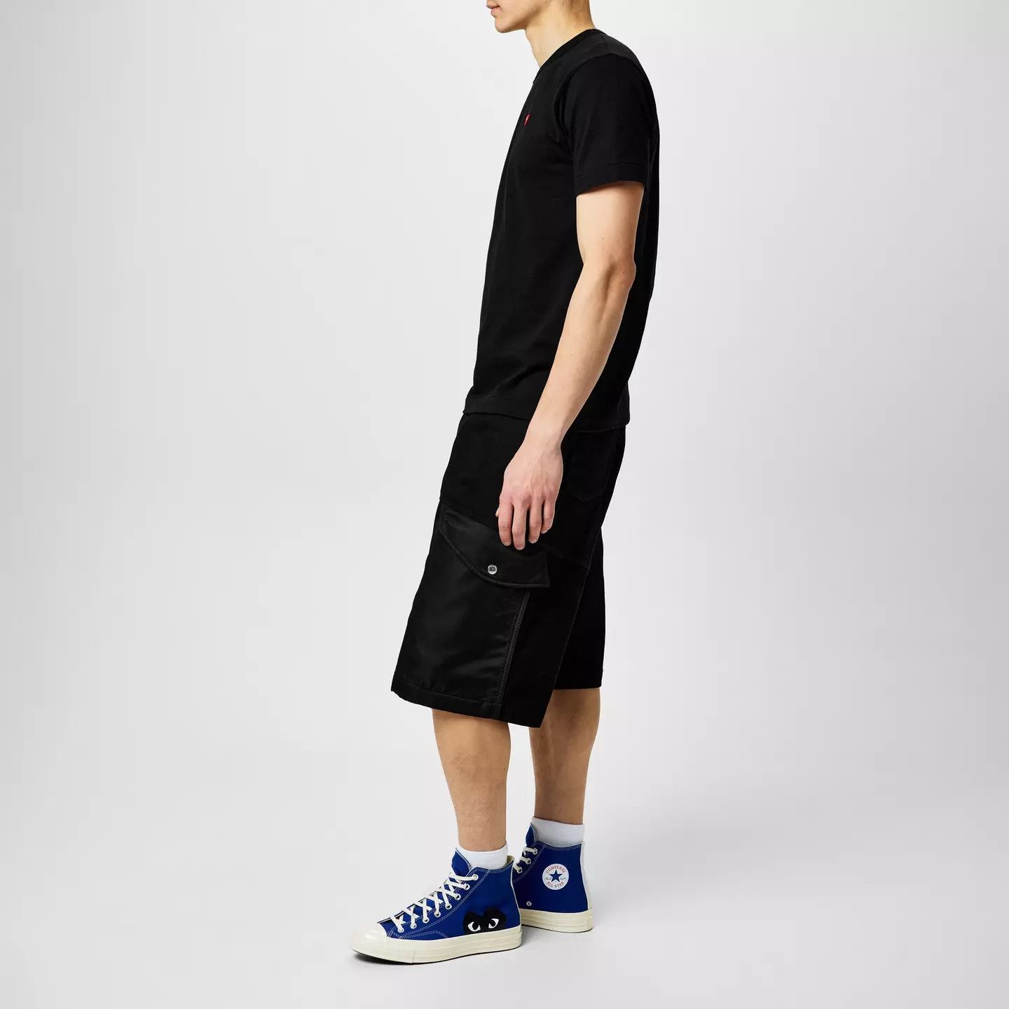 Comme des Garcons PLAY o1g2r1mq0426 Chuck Logo High Top Trainers in Blue Size US 10 / EU 43 - 6 Thumbnail