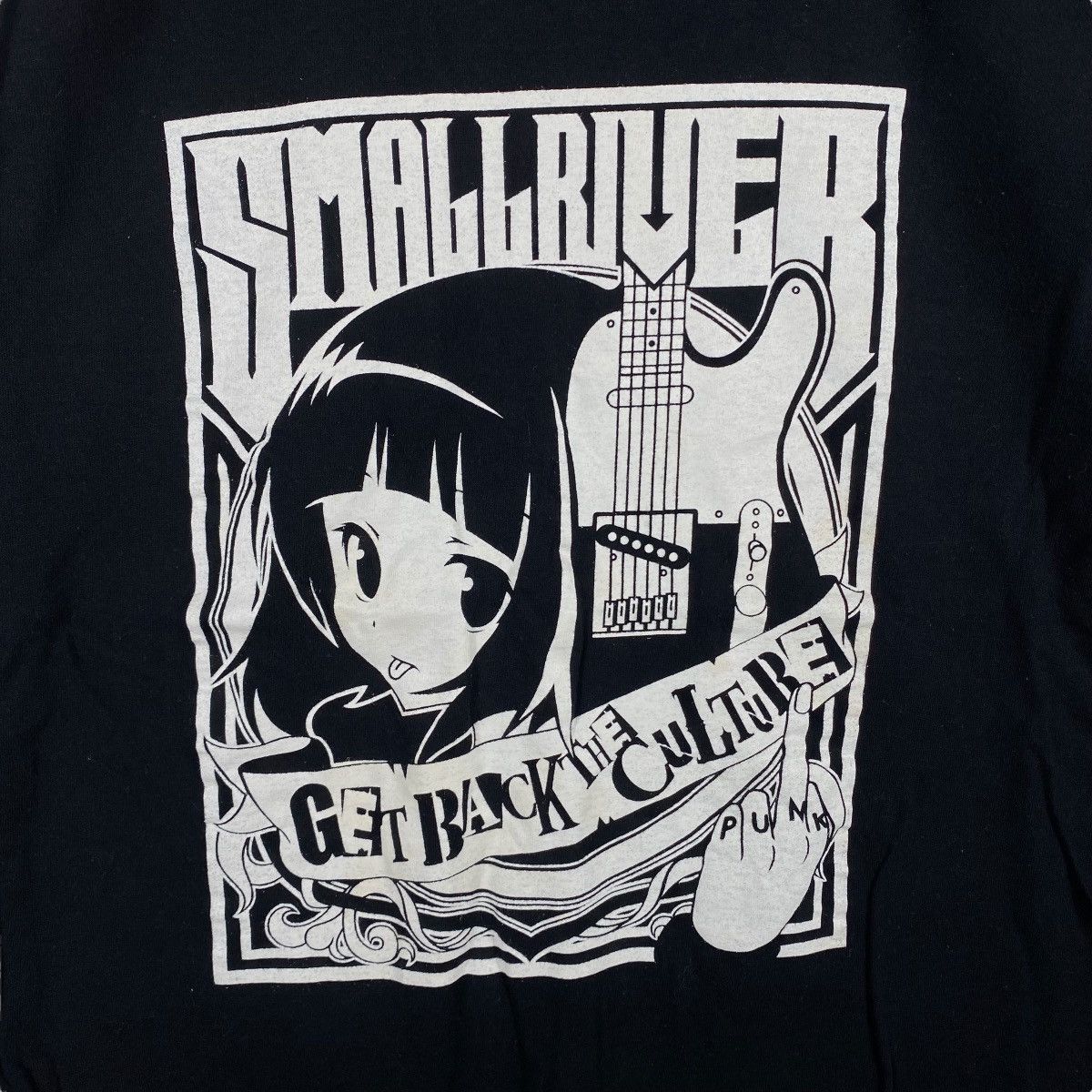 Anime SMALLRIVER Get Back The Culture Punk Anime Graphic Tee Size US XL / EU 56 / 4 - 2 Thumbnail