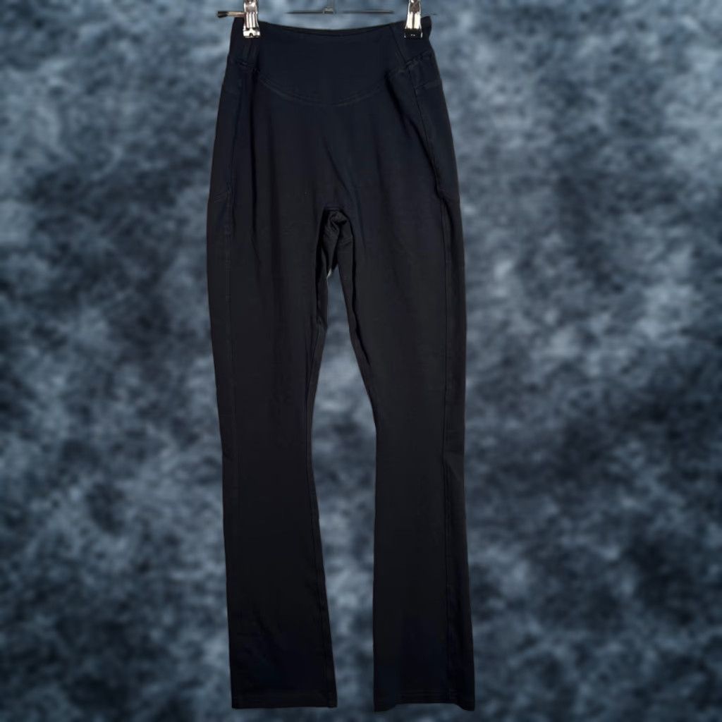 Gymshark Gymshark Leggings Women's XS Black Stretchy High-Waist Yoga Gym Athletic Skinny Inseam 31 in Size 26" / US 2 / IT 38 - 1 Thumbnail