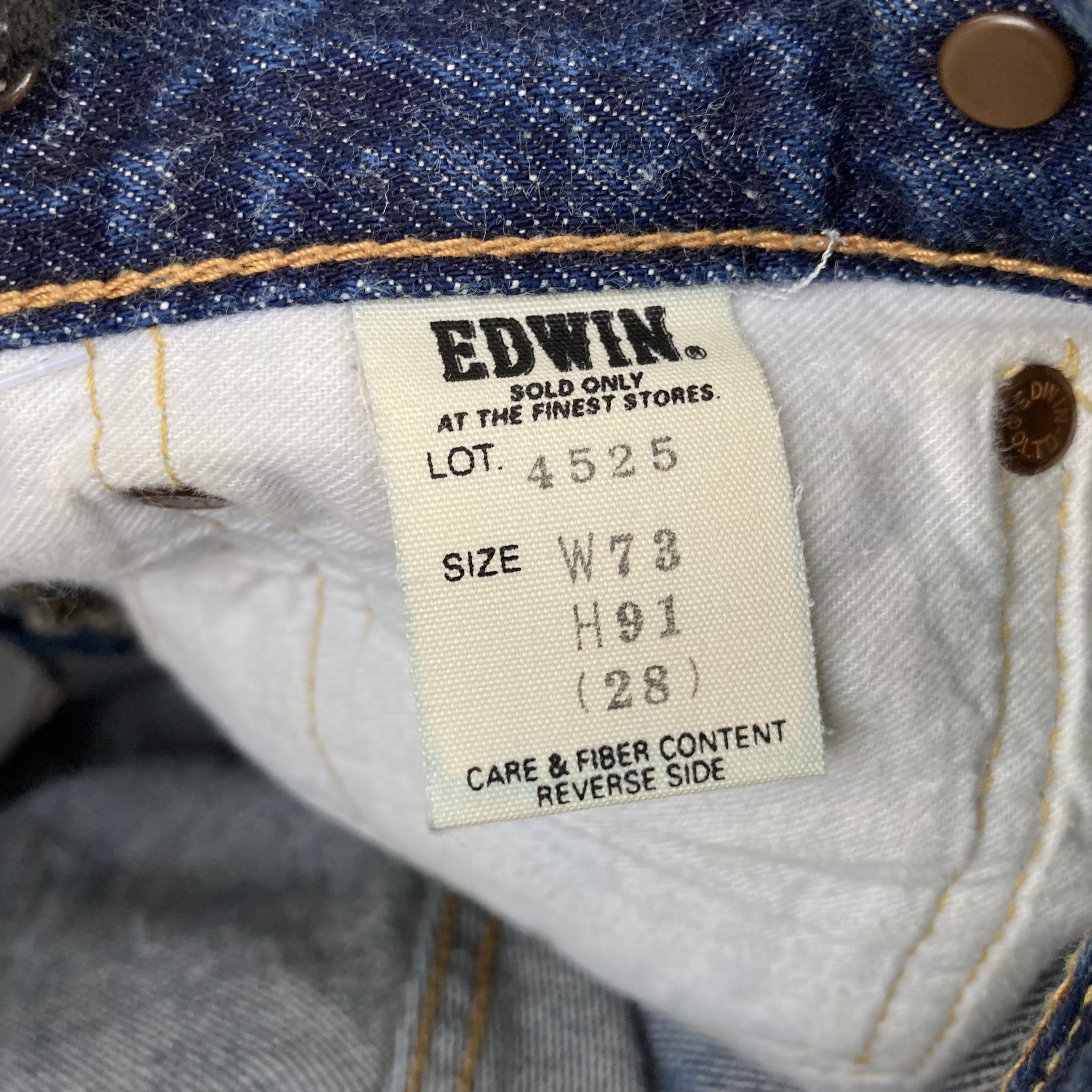 Edwin Vtg Edwin Selvedge Redline Short Jorts Jeans Size US 27 - 5 Thumbnail