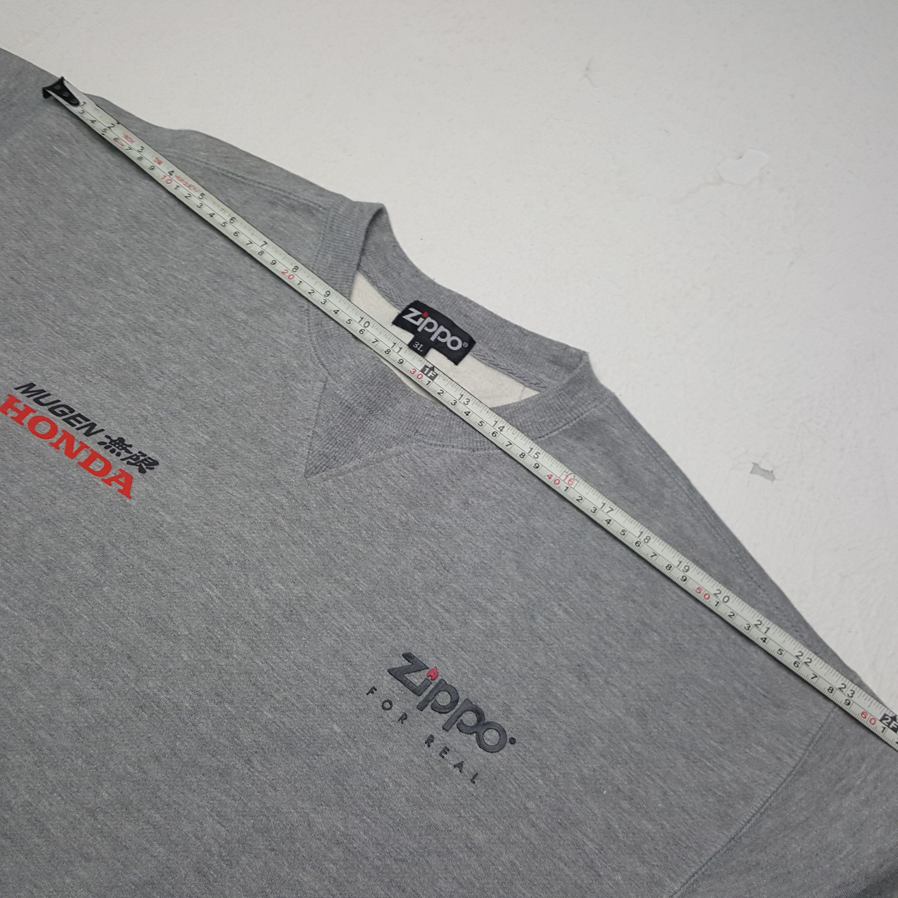Zippo Vintage Zippo X Mugen Honda Racing Custom Sweatshirt C247N15 Size US L / EU 52-54 / 3 - 6 Thumbnail