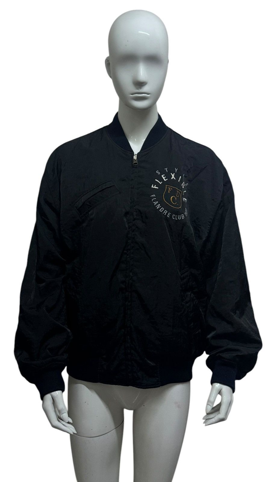 Japanese Brand × Vintage Flandre Club 1978 Reversible Bomber Jacket Size US M / EU 48-50 / 2 - 2 Thumbnail