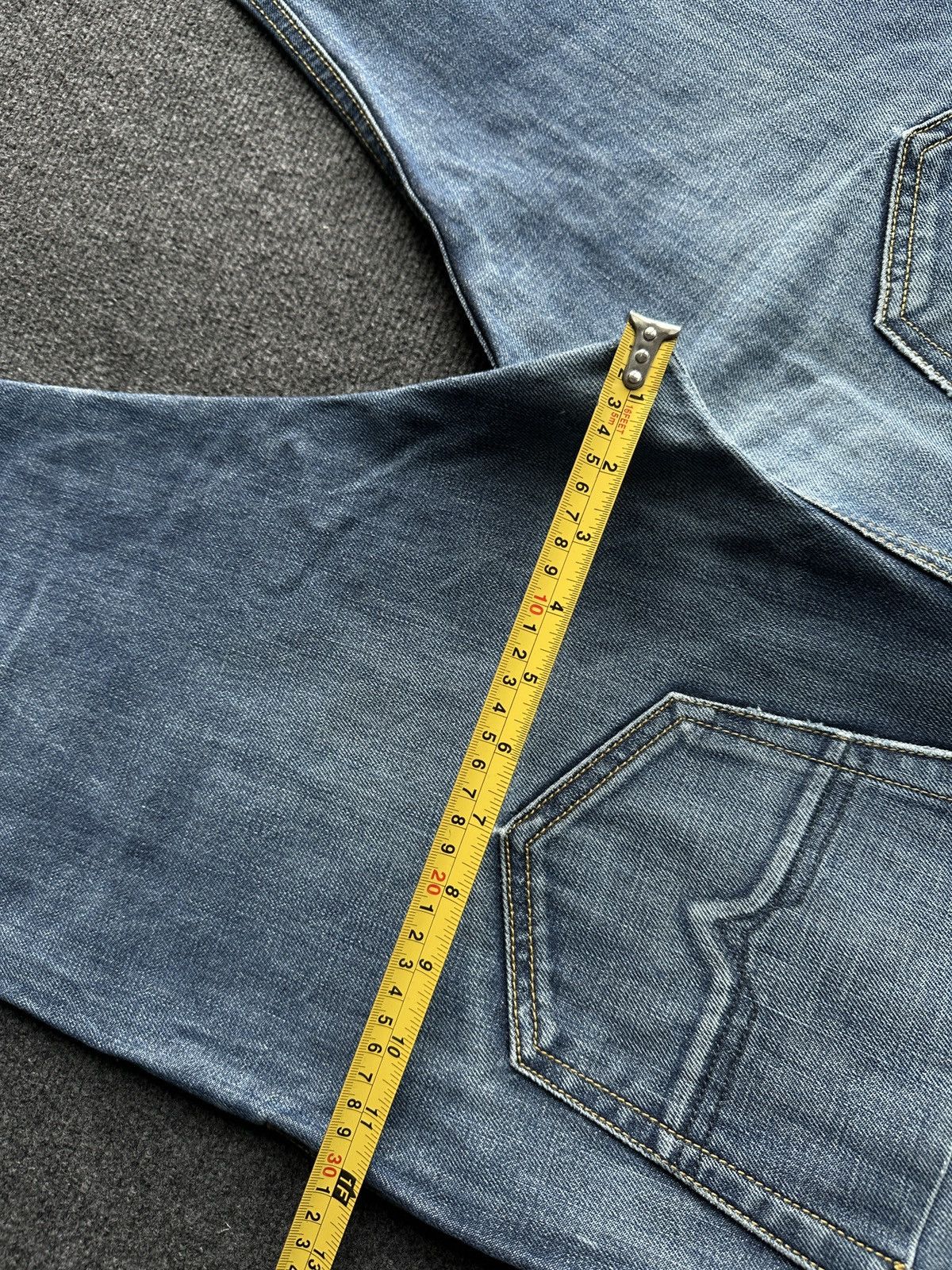 Diesel 🚨 RARE DIESEL MEN DENIM JEANS AVANT GARDE IFSIXWASNINE Y2K Size US 36 / EU 52 - 15 Thumbnail