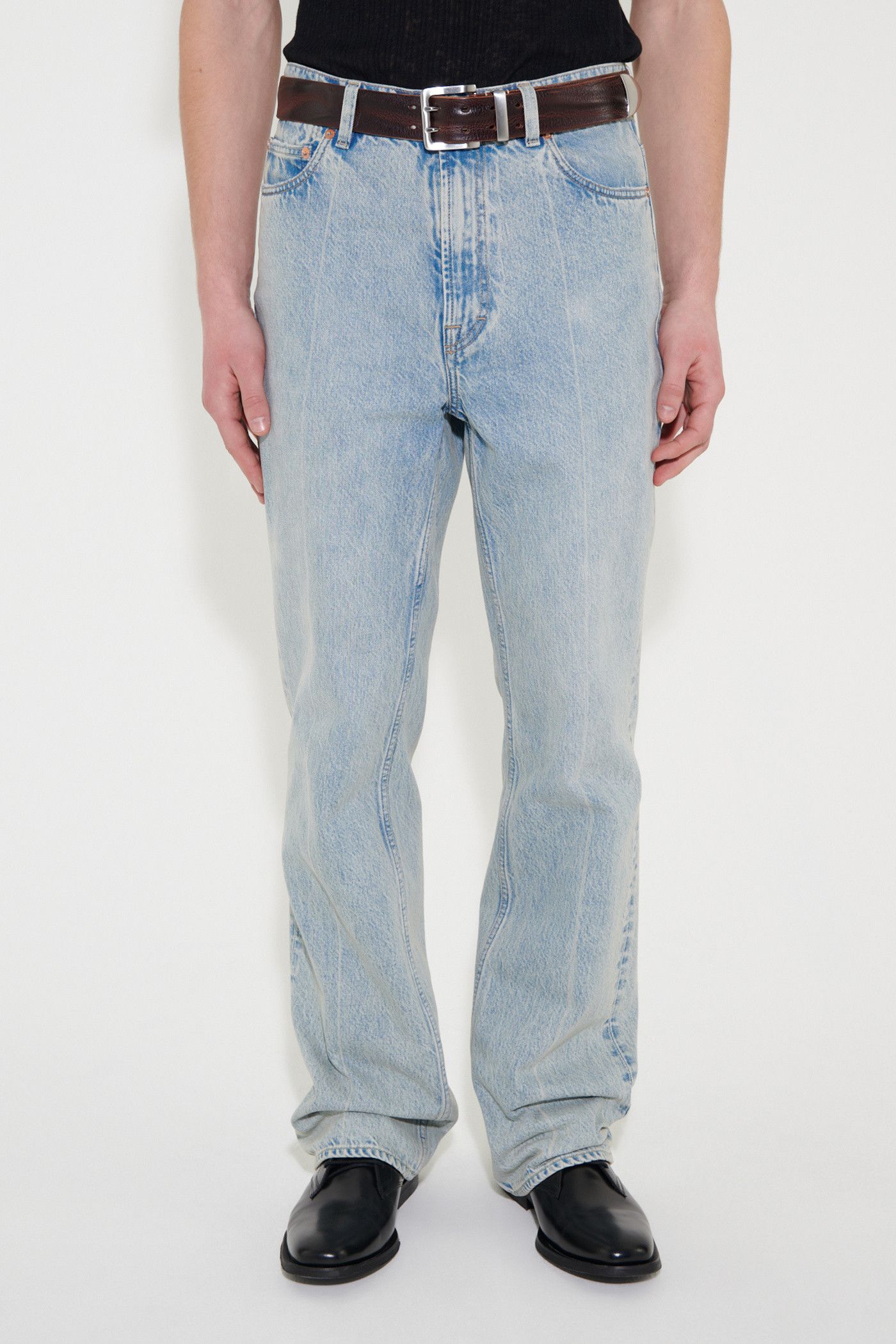 Our Legacy 70S CUT Bleach Crease Denim Size US 32 / EU 48 - 6 Thumbnail