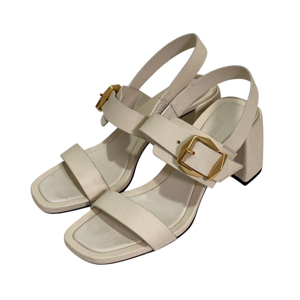 Jimmy Choo Jimmy Choo Jimmy Choo Leather Square Toe Strap Sandals Leather Shoes DUTY FREE for USA Size ONE SIZE - 1 Thumbnail
