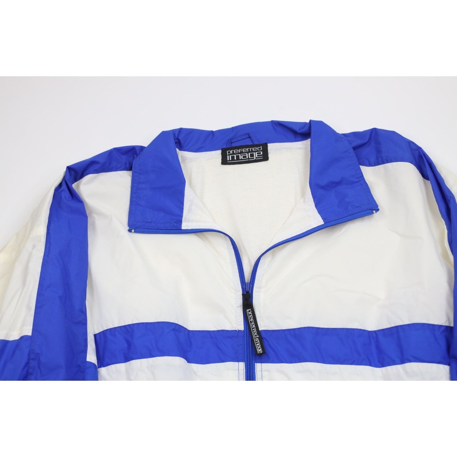 Vintage Vintage 90s Streetwear Lined 2 Piece Windbreaker Track Suit Size US L / EU 52-54 / 3 - 3 Thumbnail