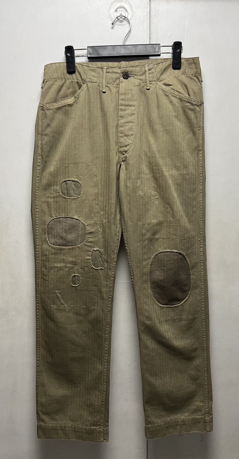RRL Ralph Lauren RRL Ralph Lauren - Double RL U.S Military Distressed Pants Size US 30 / EU 46 - 17 Thumbnail
