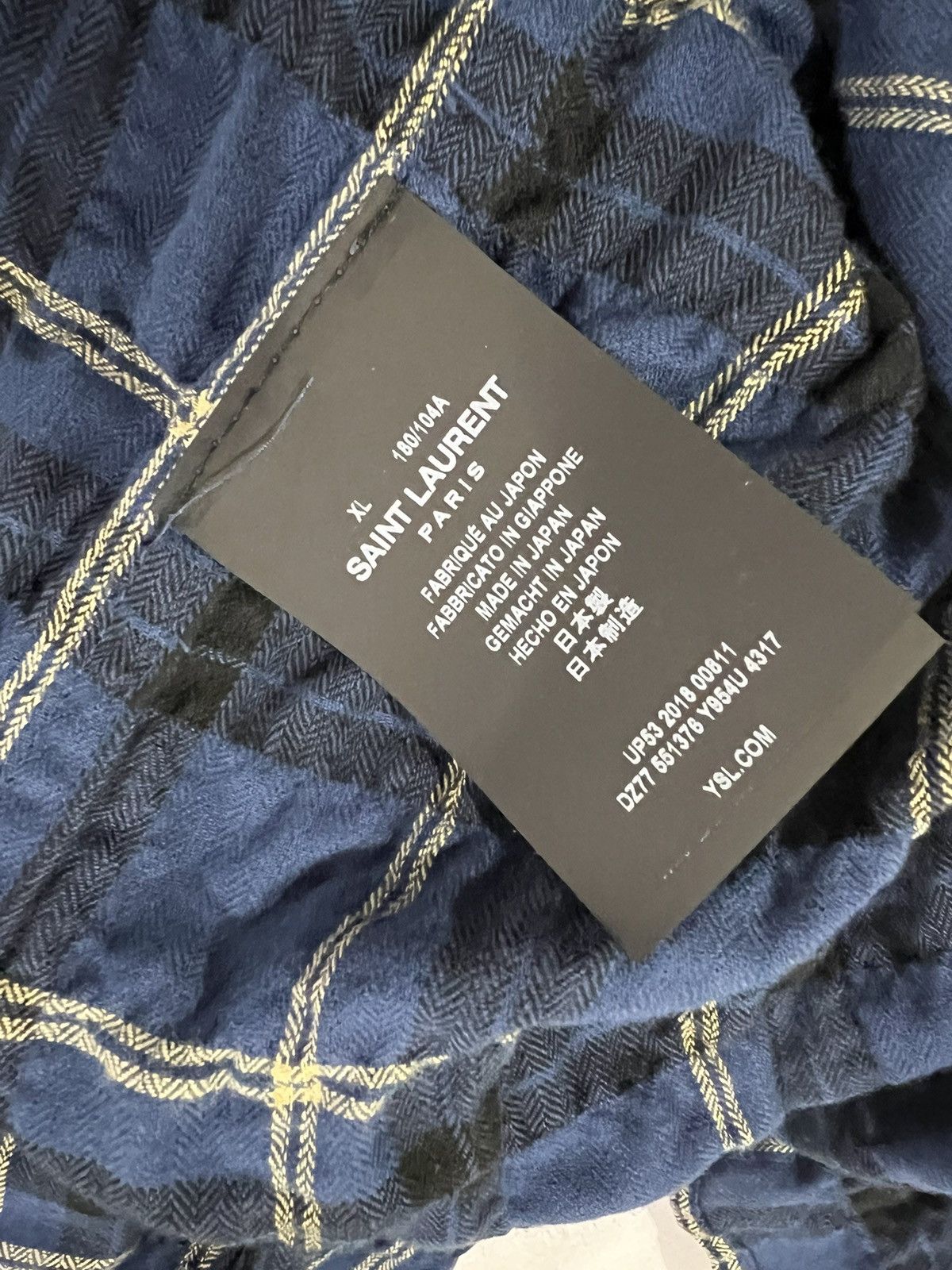 Saint Laurent Paris Saint Laurent western shirt. XL. $890 Size US XL / EU 56 / 4 - 4 Thumbnail